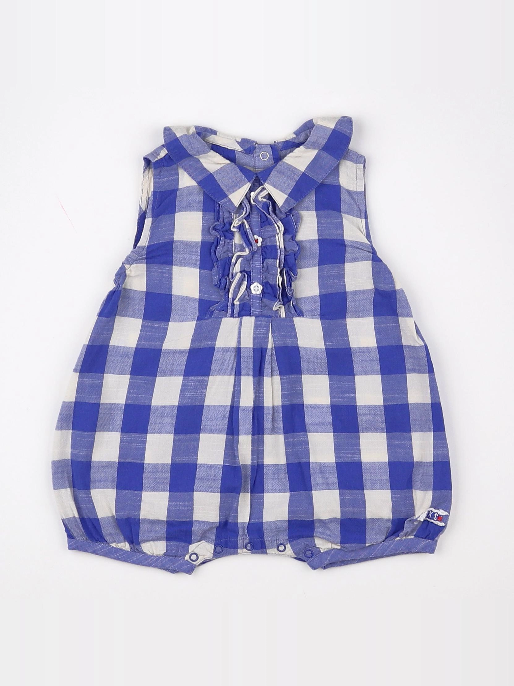 IKKS - combinaison blanc, bleu - 3 mois