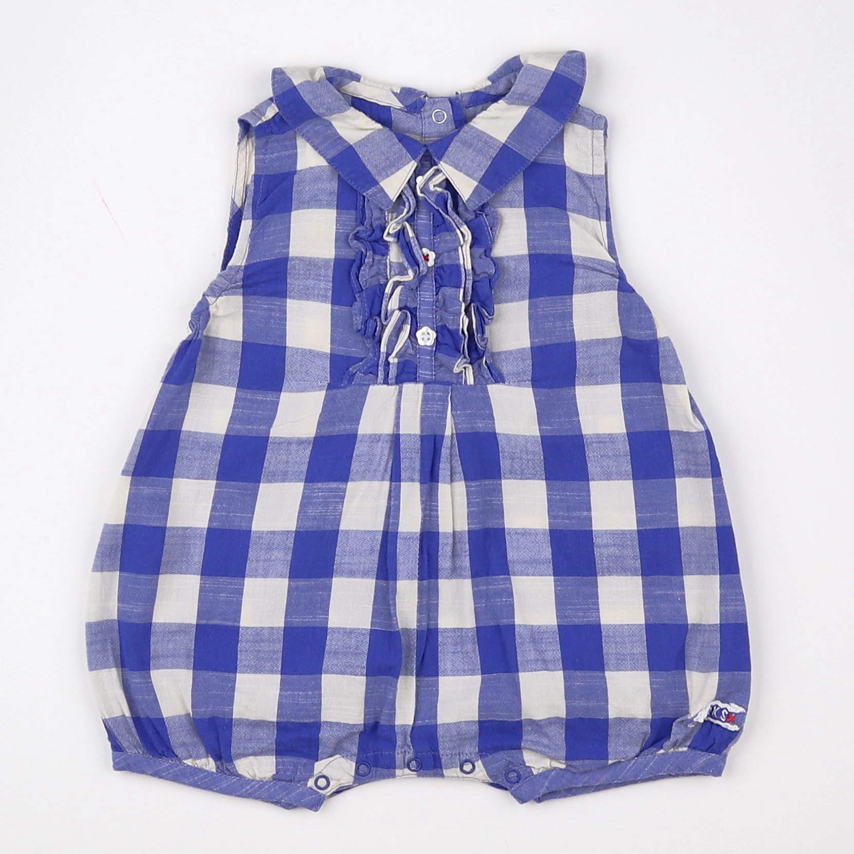 IKKS - combinaison blanc, bleu - 3 mois