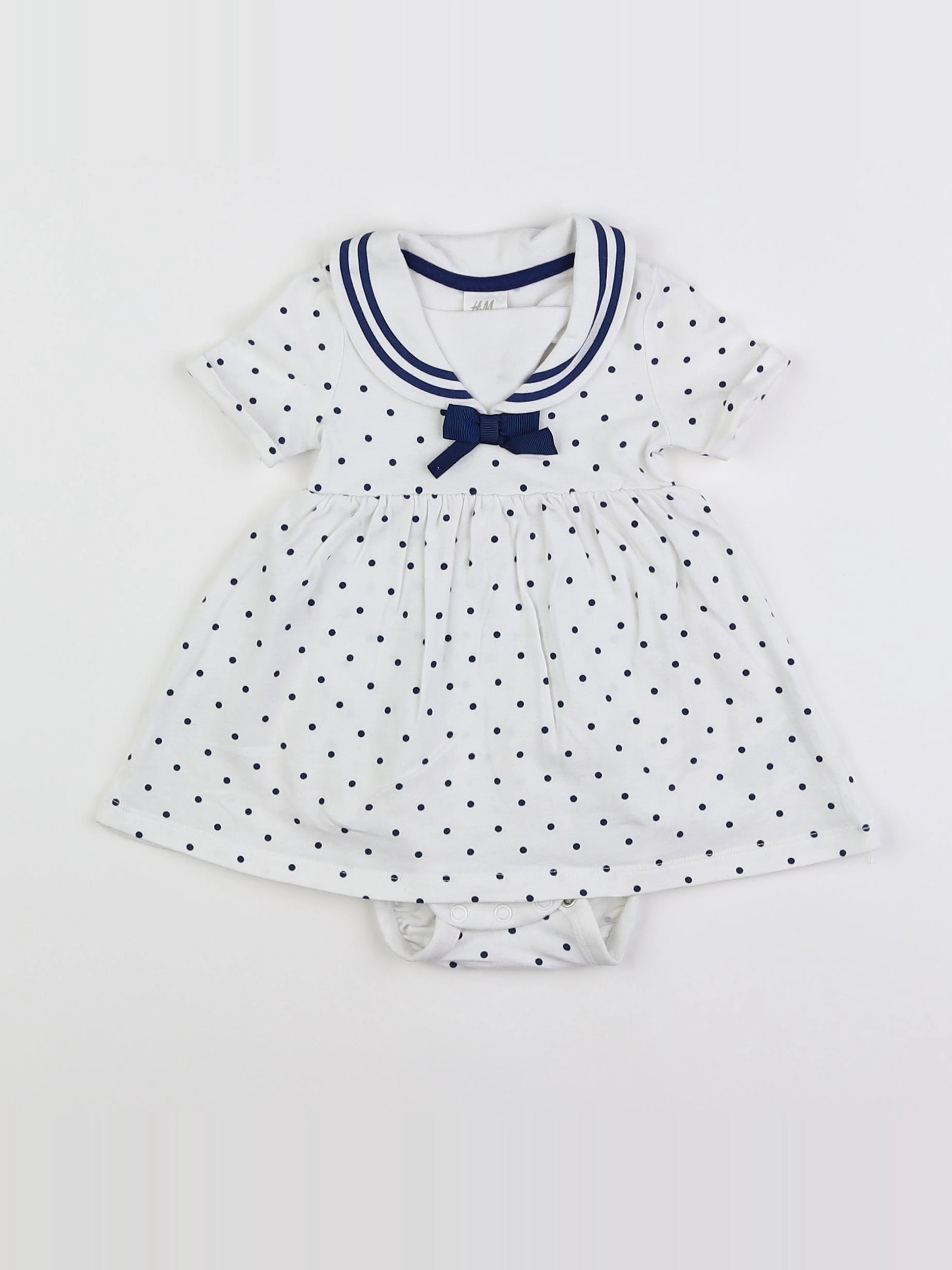 H&M - body vetement blanc - 3 mois