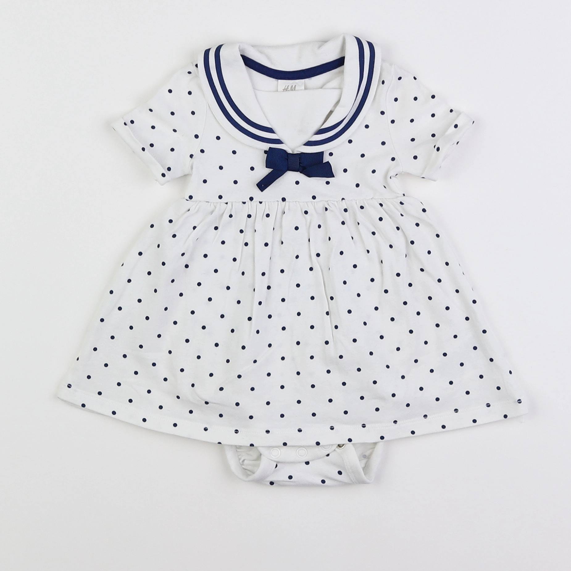 H&M - body vetement blanc - 3 mois