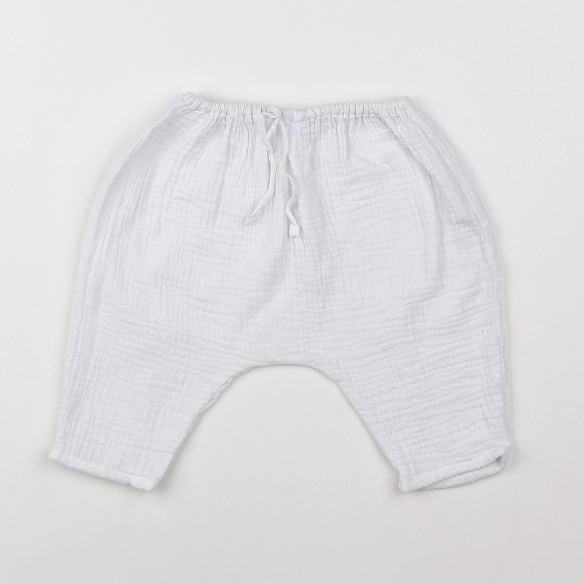 Boutchou - pantalon blanc - 3 mois