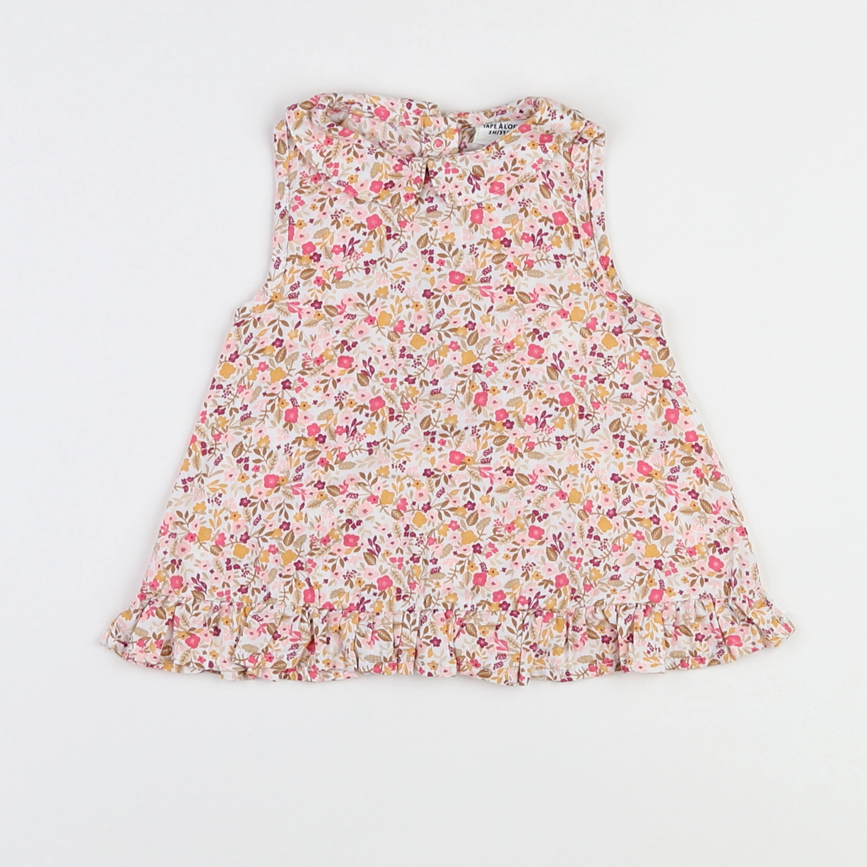 Tape à l'oeil - robe multicolore - 3 mois