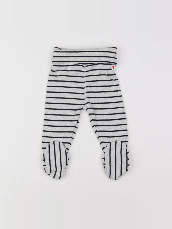 H&M - legging gris - 1/3 mois