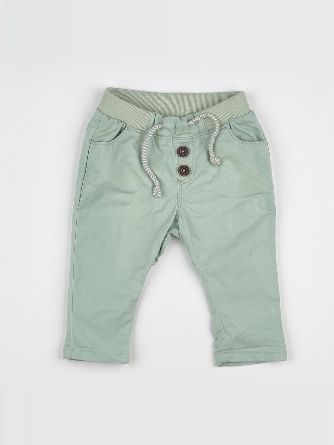 Tape à l'oeil - pantalon vert - 6 mois