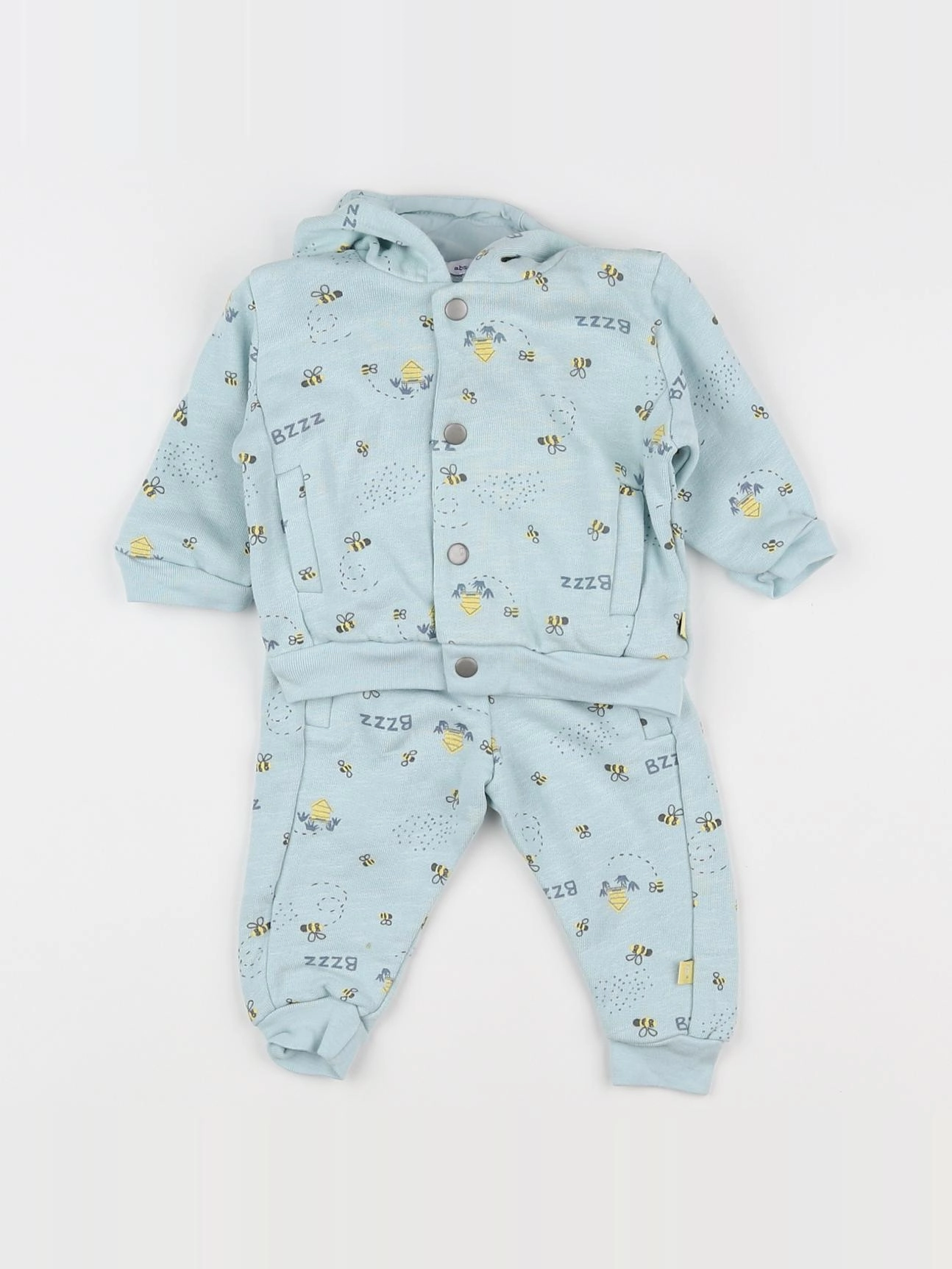 Absorba - ensemble bleu - 3 mois