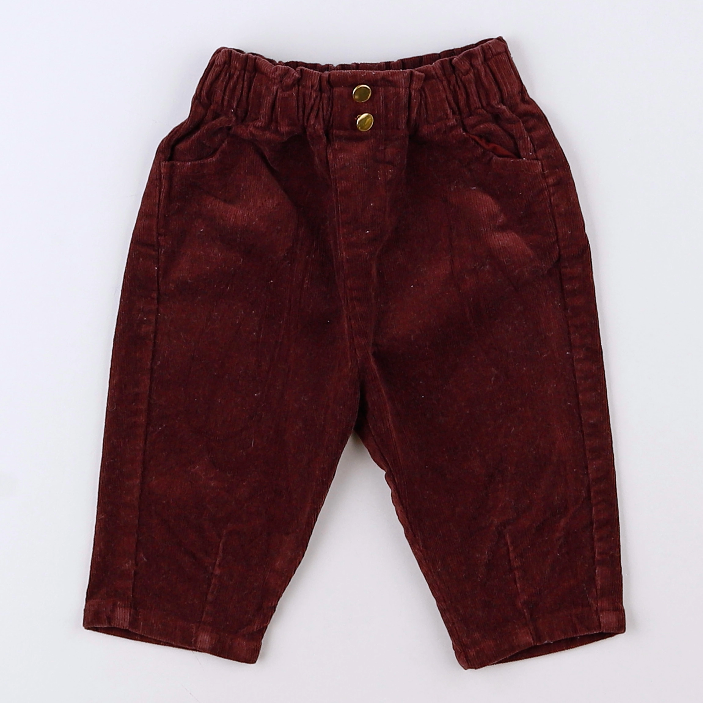 Vertbaudet - pantalon violet - 3 mois