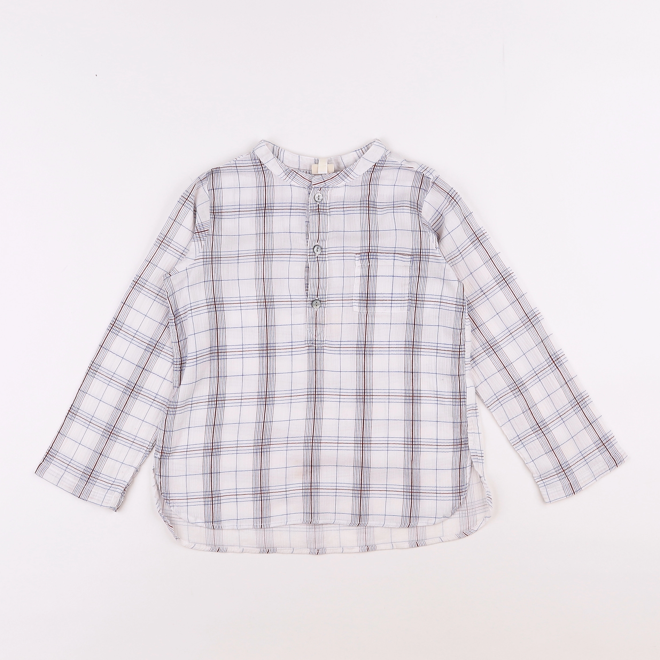 Bonton - chemise blanc - 6 ans