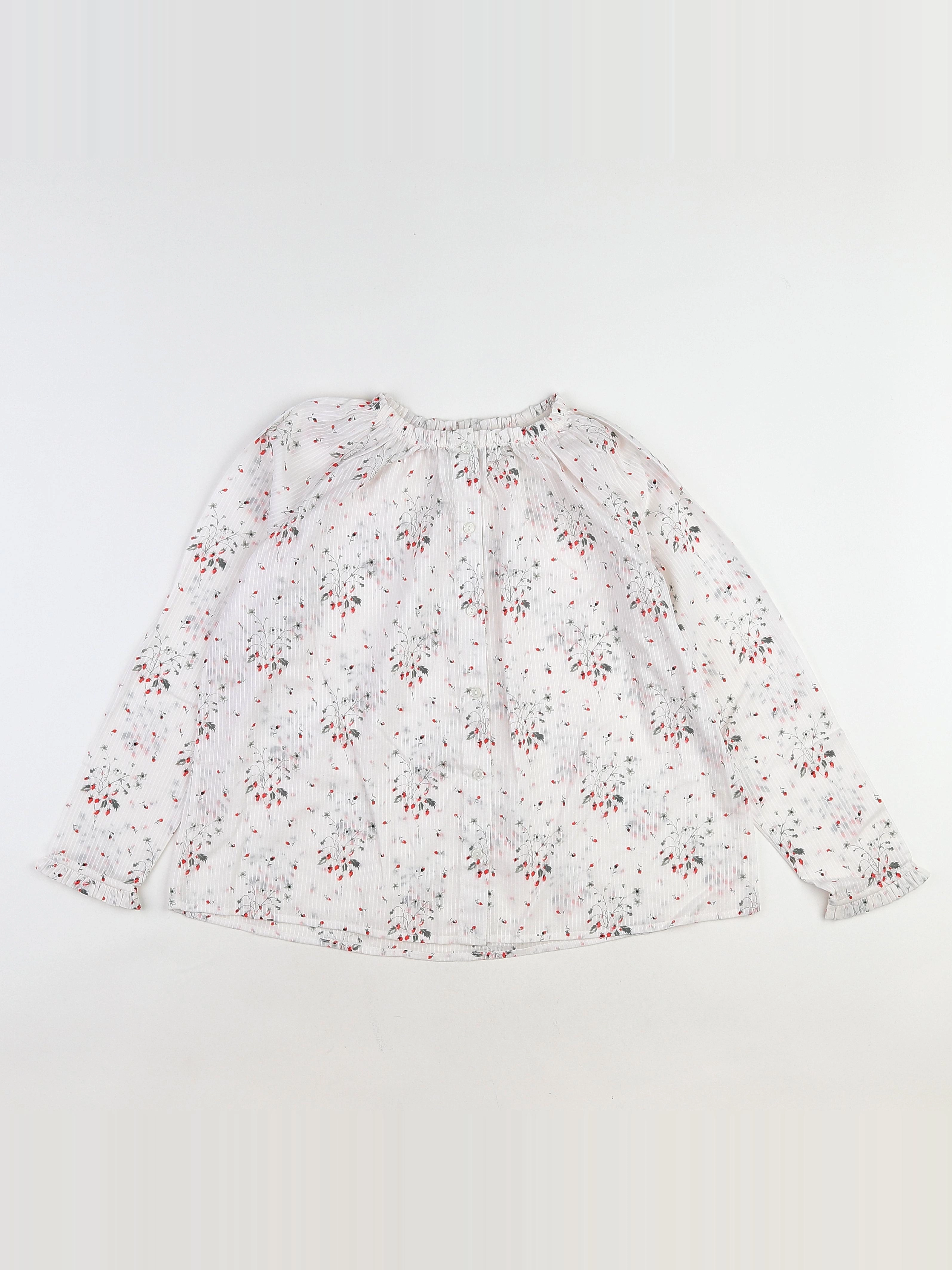 Bonton - blouse blanc - 12 ans