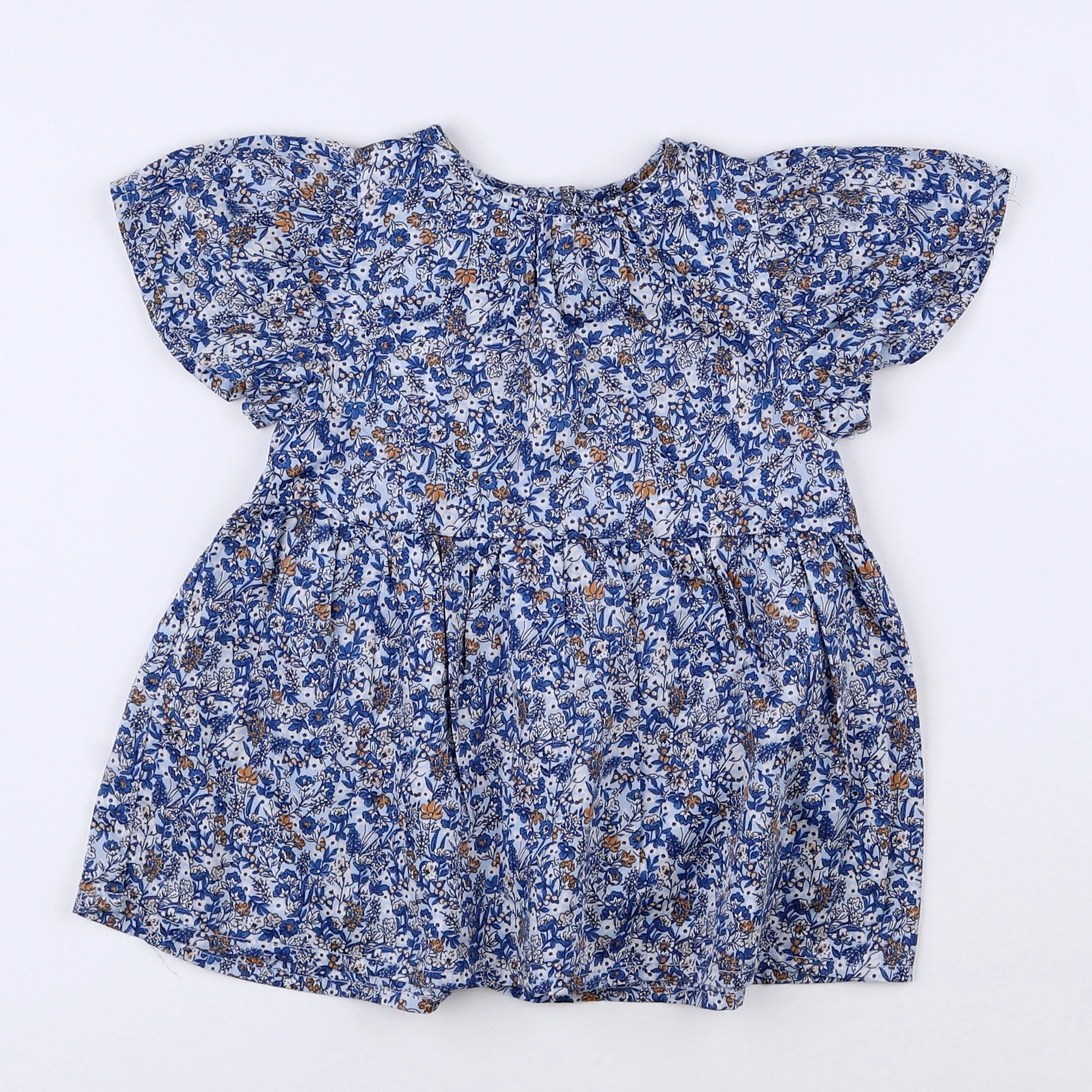Tape à l'oeil - robe bleu - 12 mois