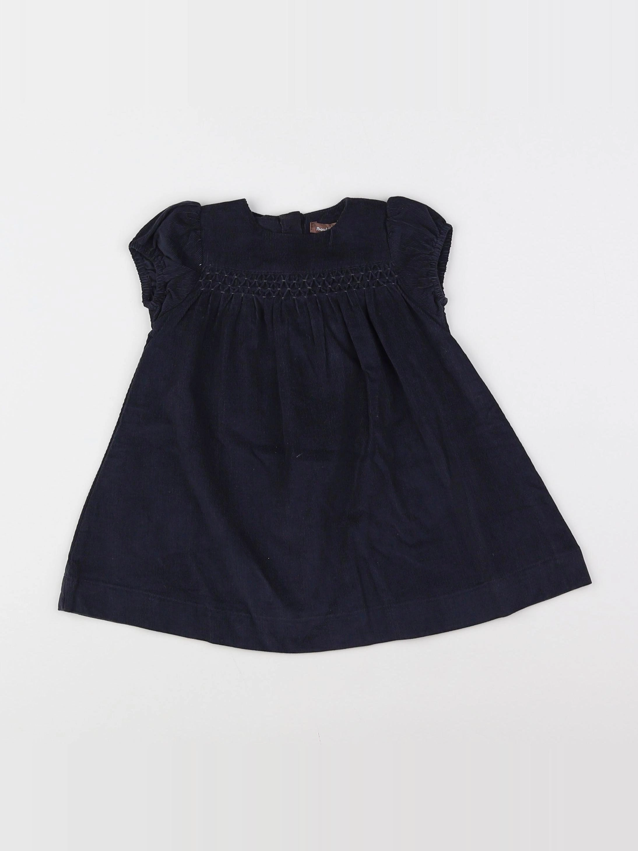 Boutchou - robe bleu - 6 mois