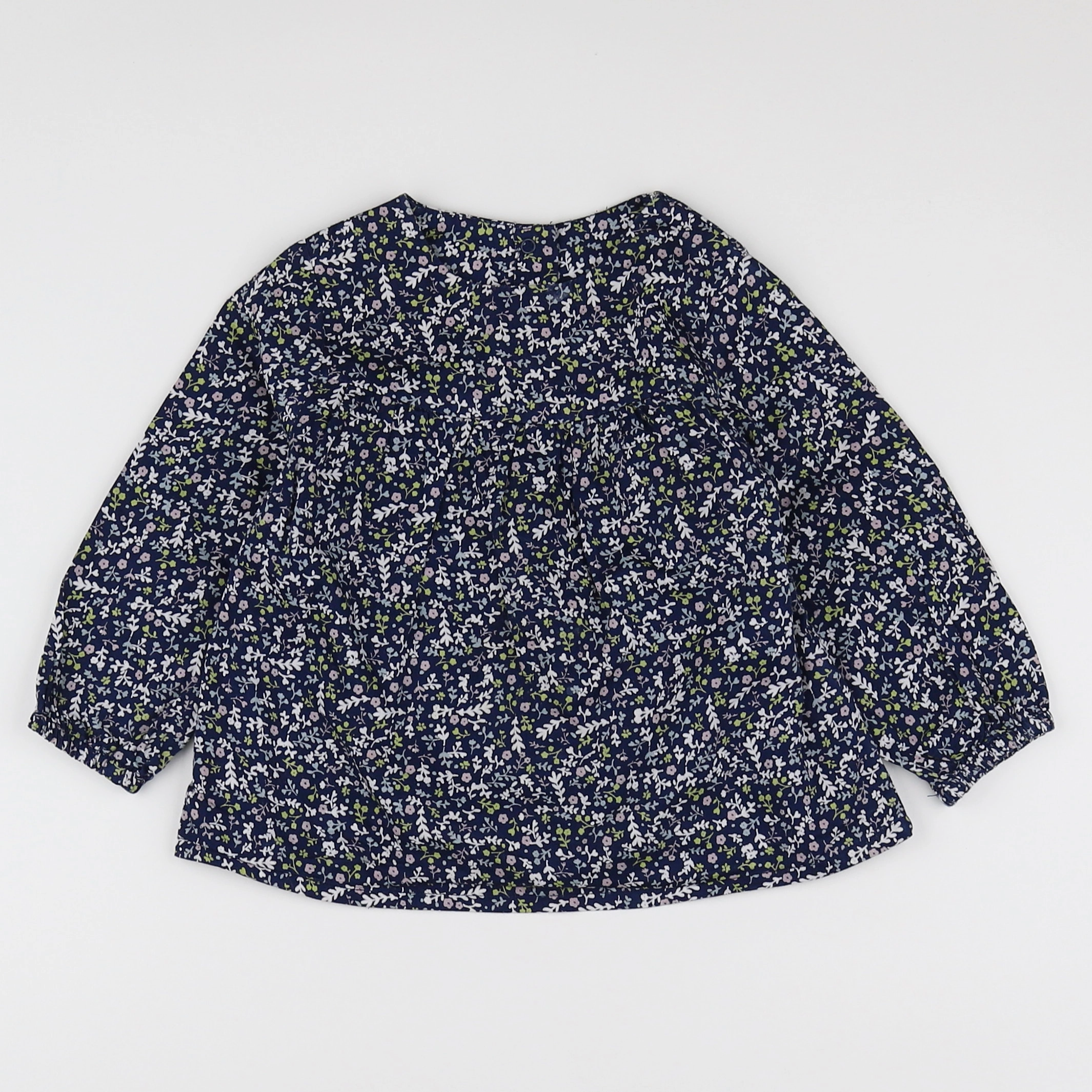 Tape à l'oeil - blouse bleu - 18 mois