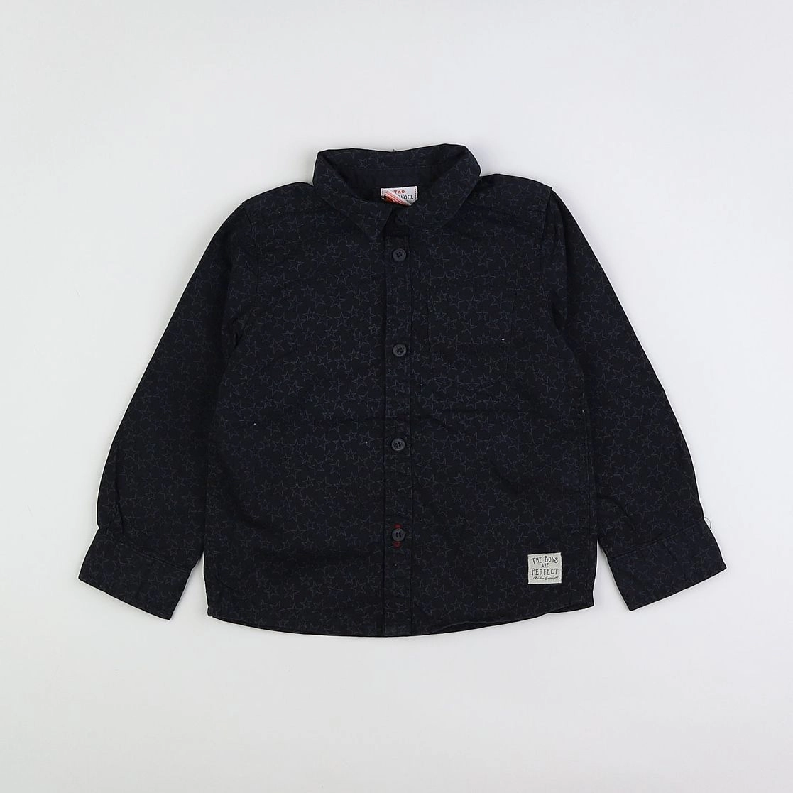 Tape à l'oeil - chemise noir - 2 ans