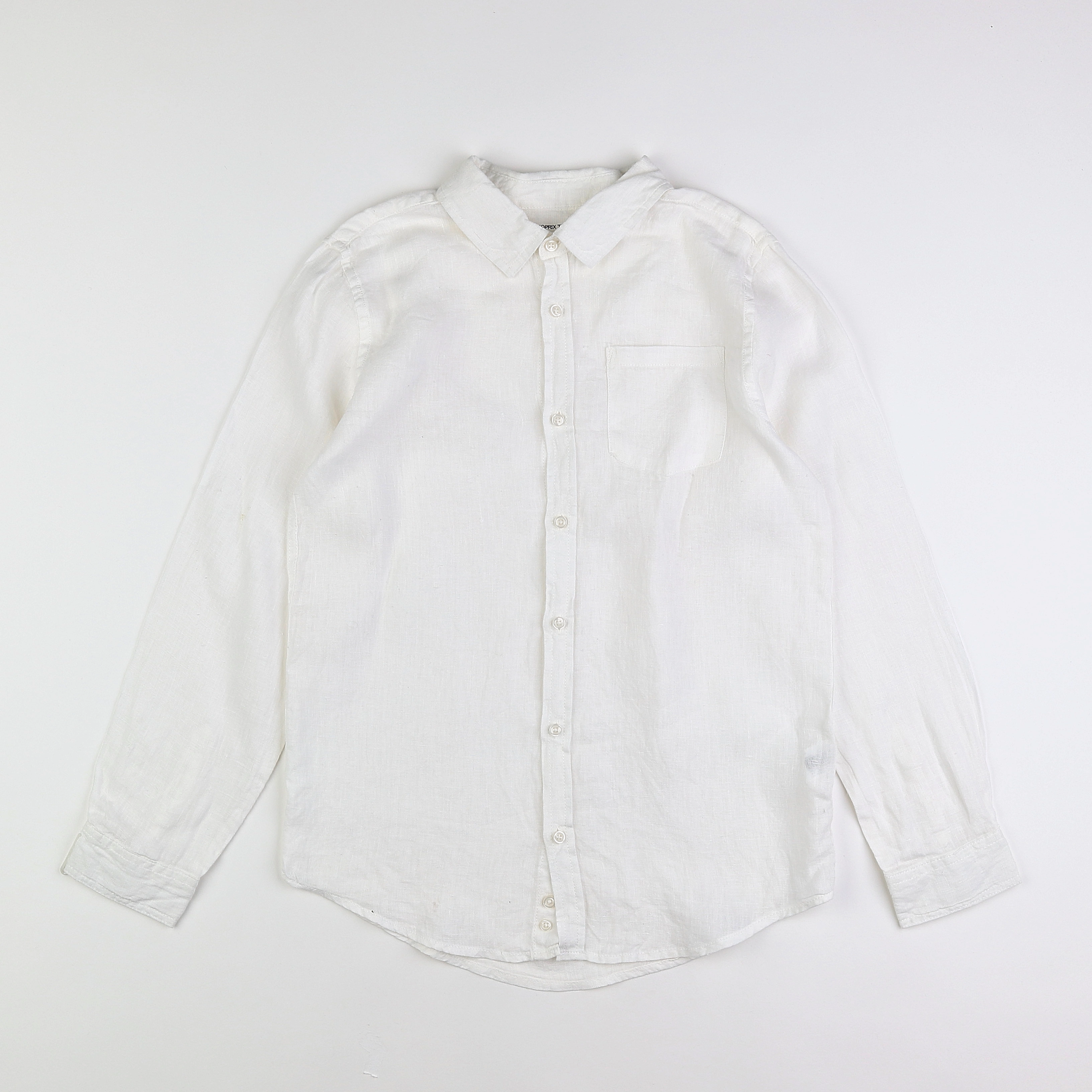 Monoprix - chemise blanc - 12 ans
