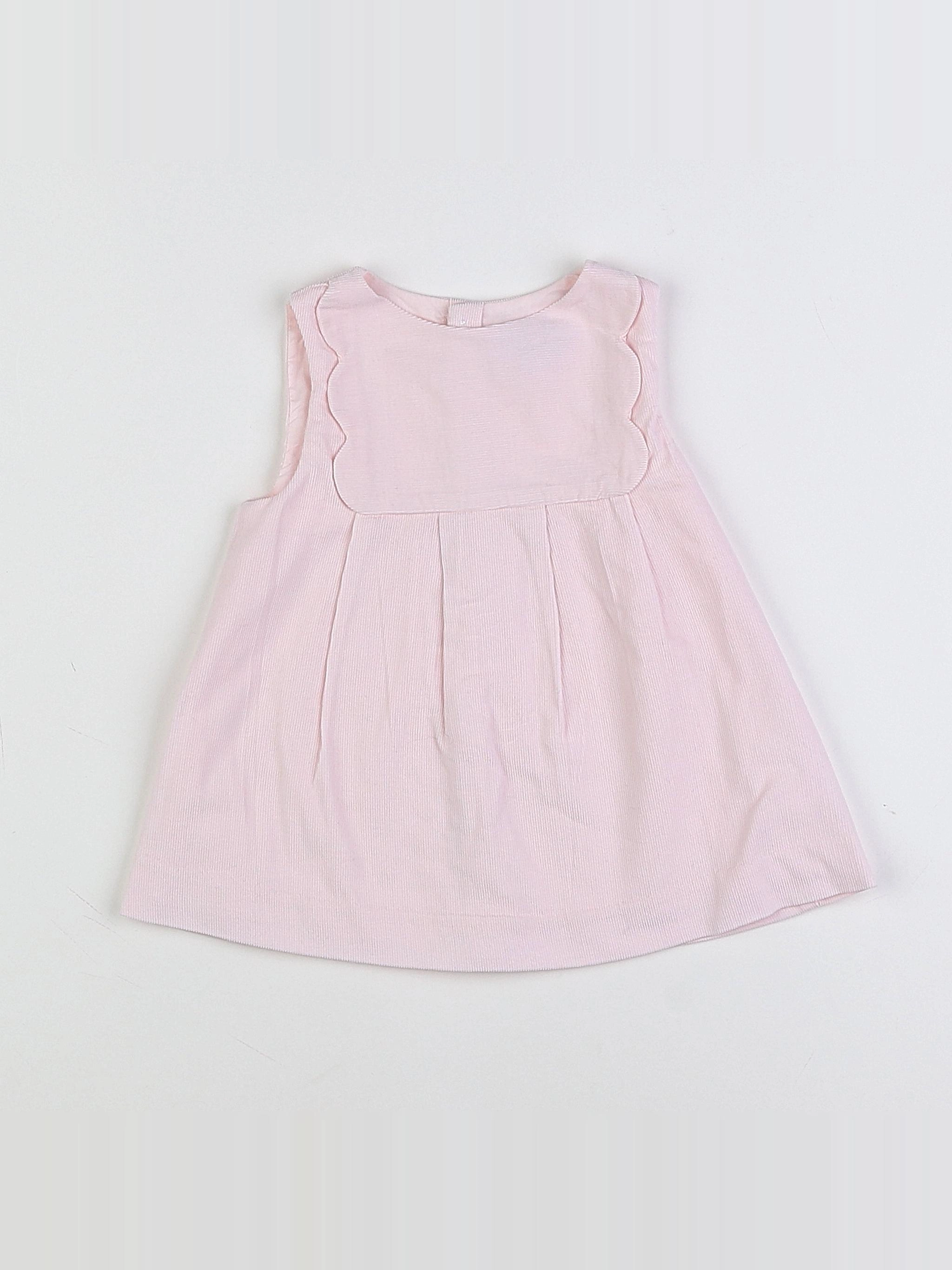 Jacadi - robe rose - 6 mois