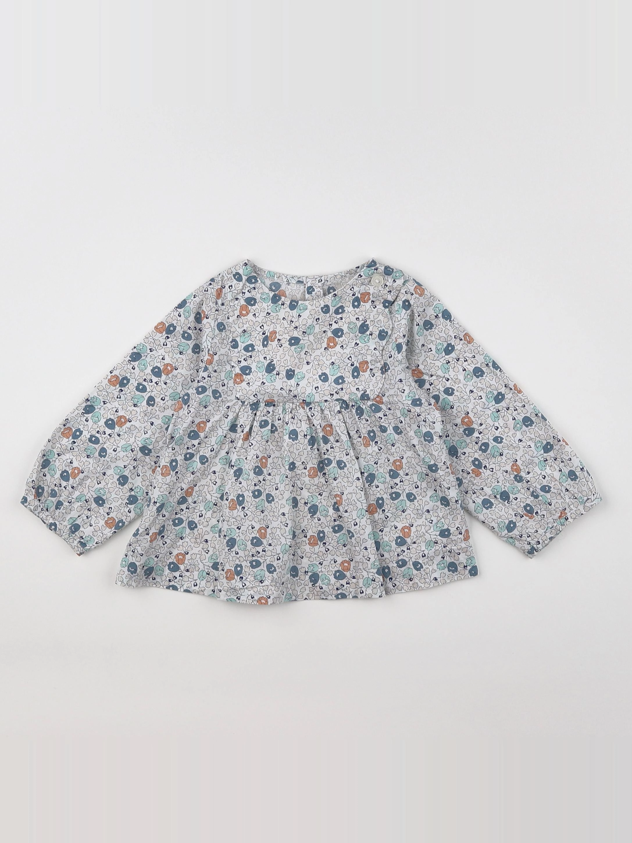 Jacadi - blouse multicolore - 12 mois