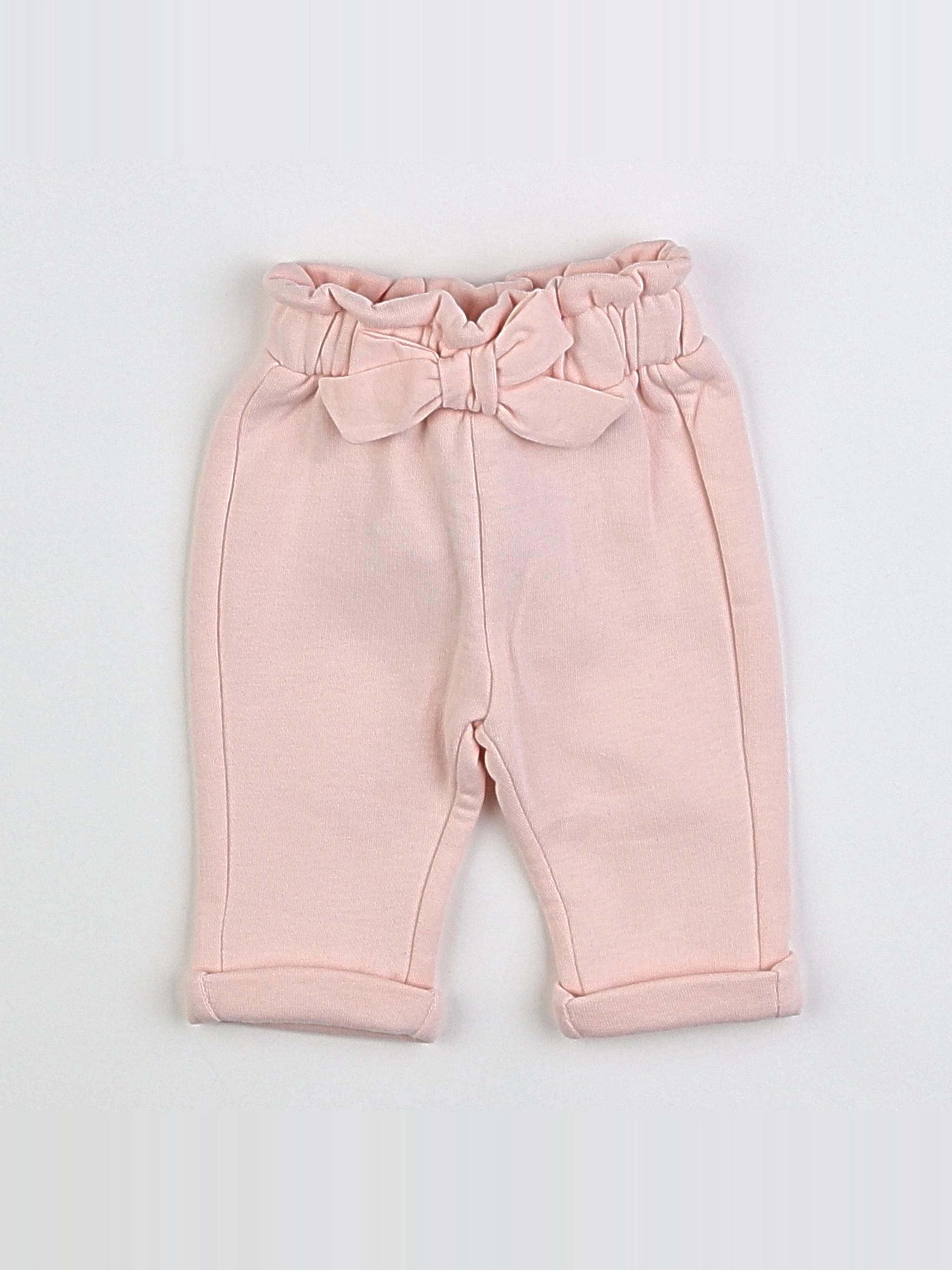 Tape à l'oeil - pantalon rose (état neuf) - 1 mois