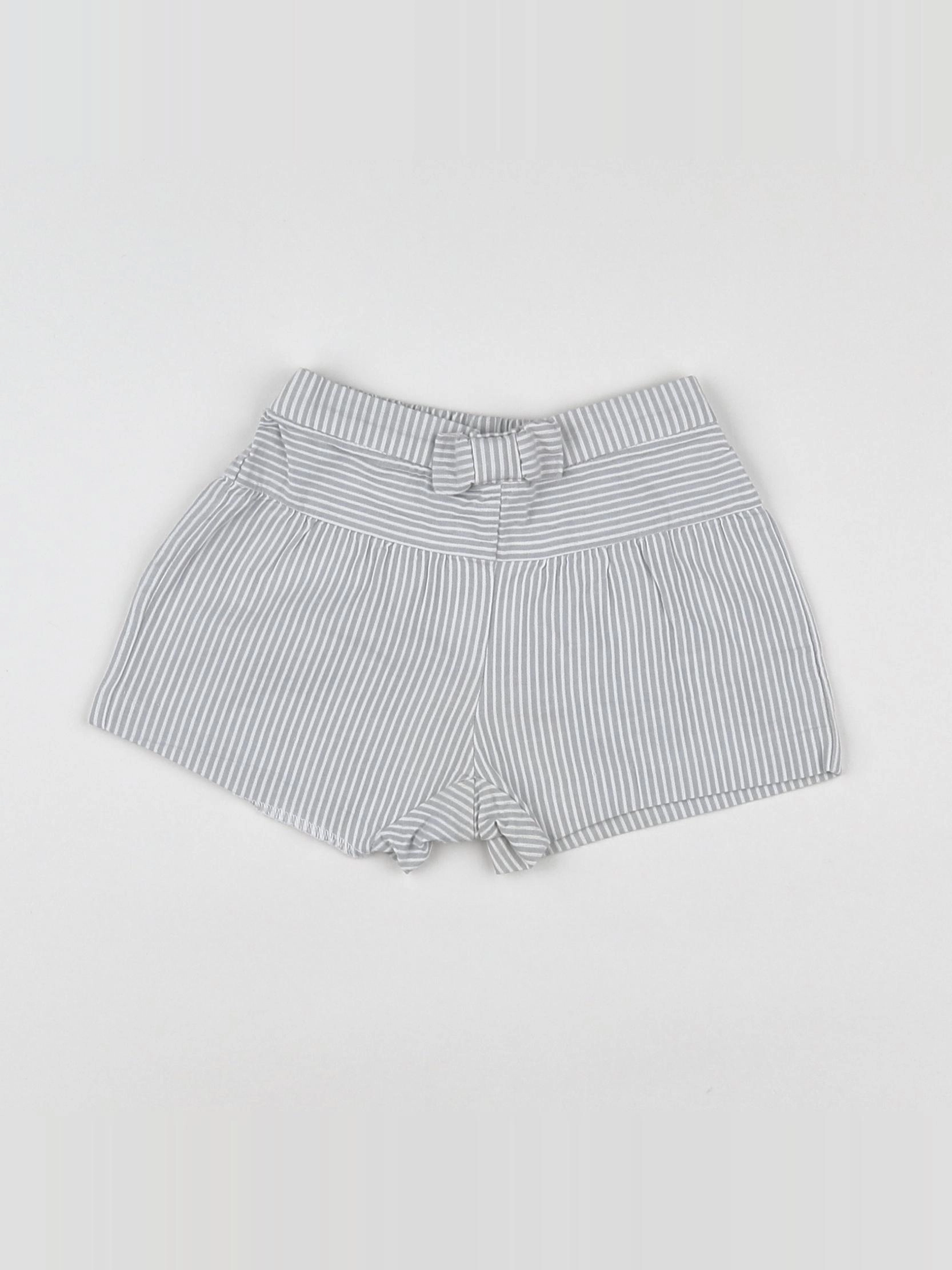 Jacadi - short gris - 12 mois