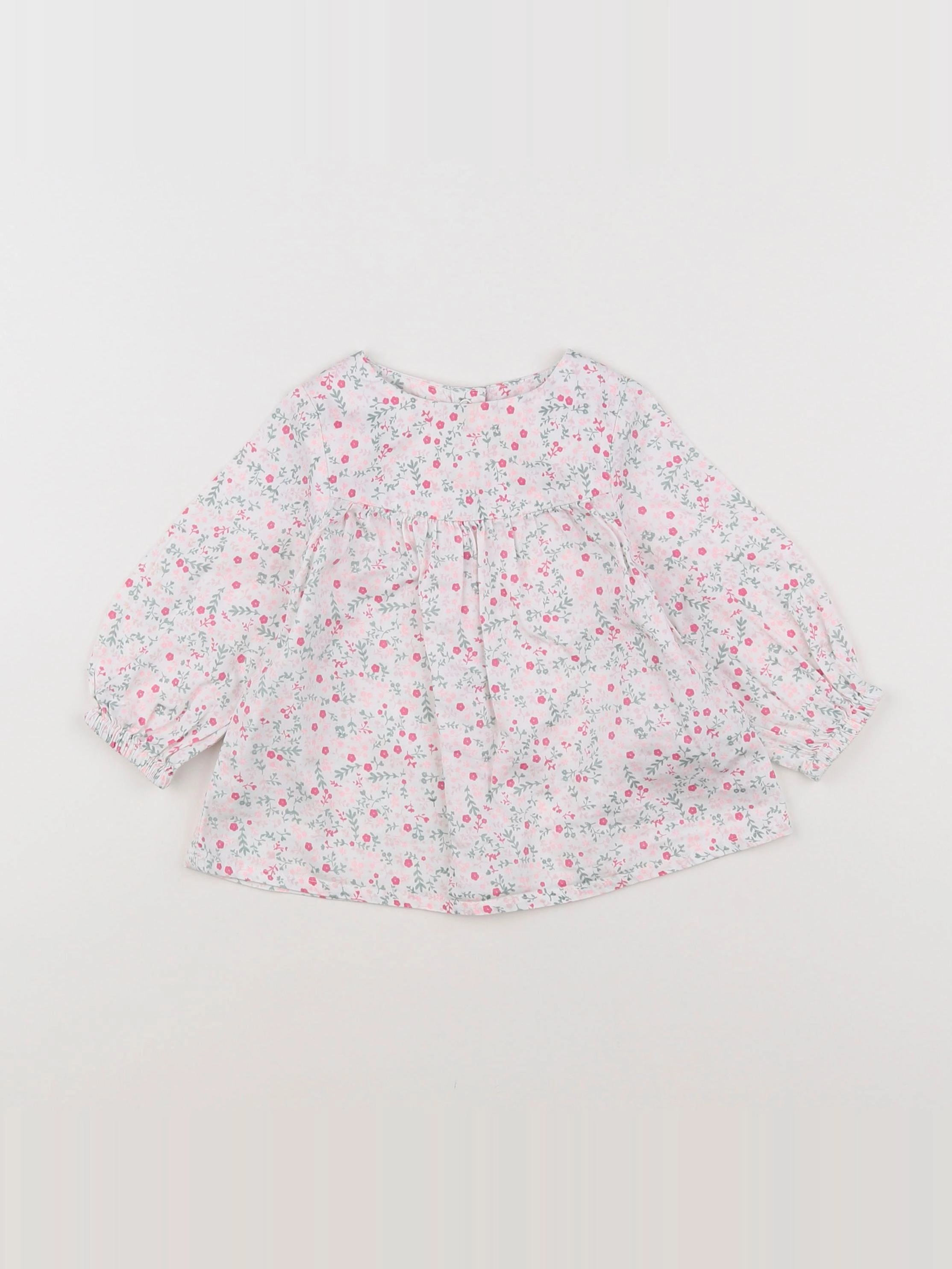 Tape à l'oeil - blouse blanc - 9 mois