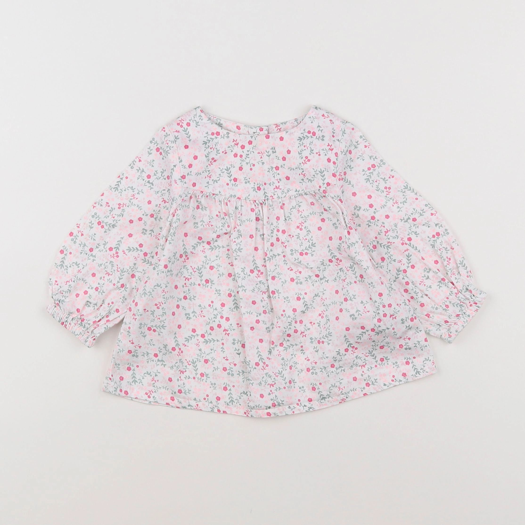 Tape à l'oeil - blouse blanc - 9 mois