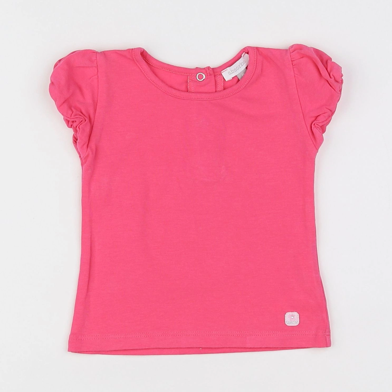 Absorba - tee-shirt rose - 9 mois