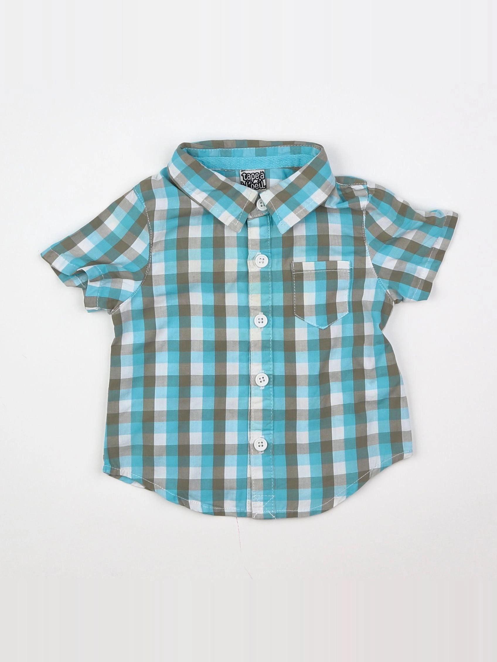 Tape à l'oeil - chemise multicolore - 6 mois