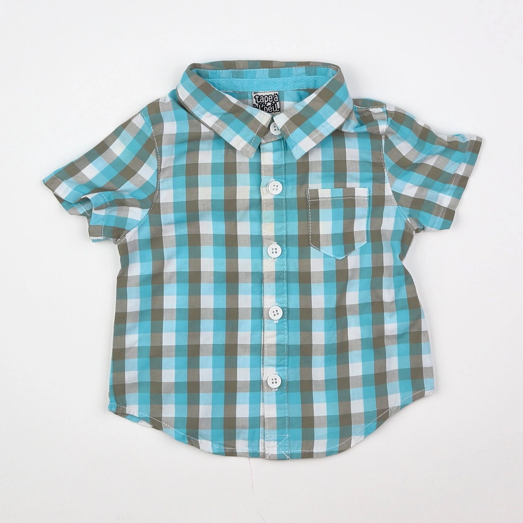 Tape à l'oeil - chemise multicolore - 6 mois