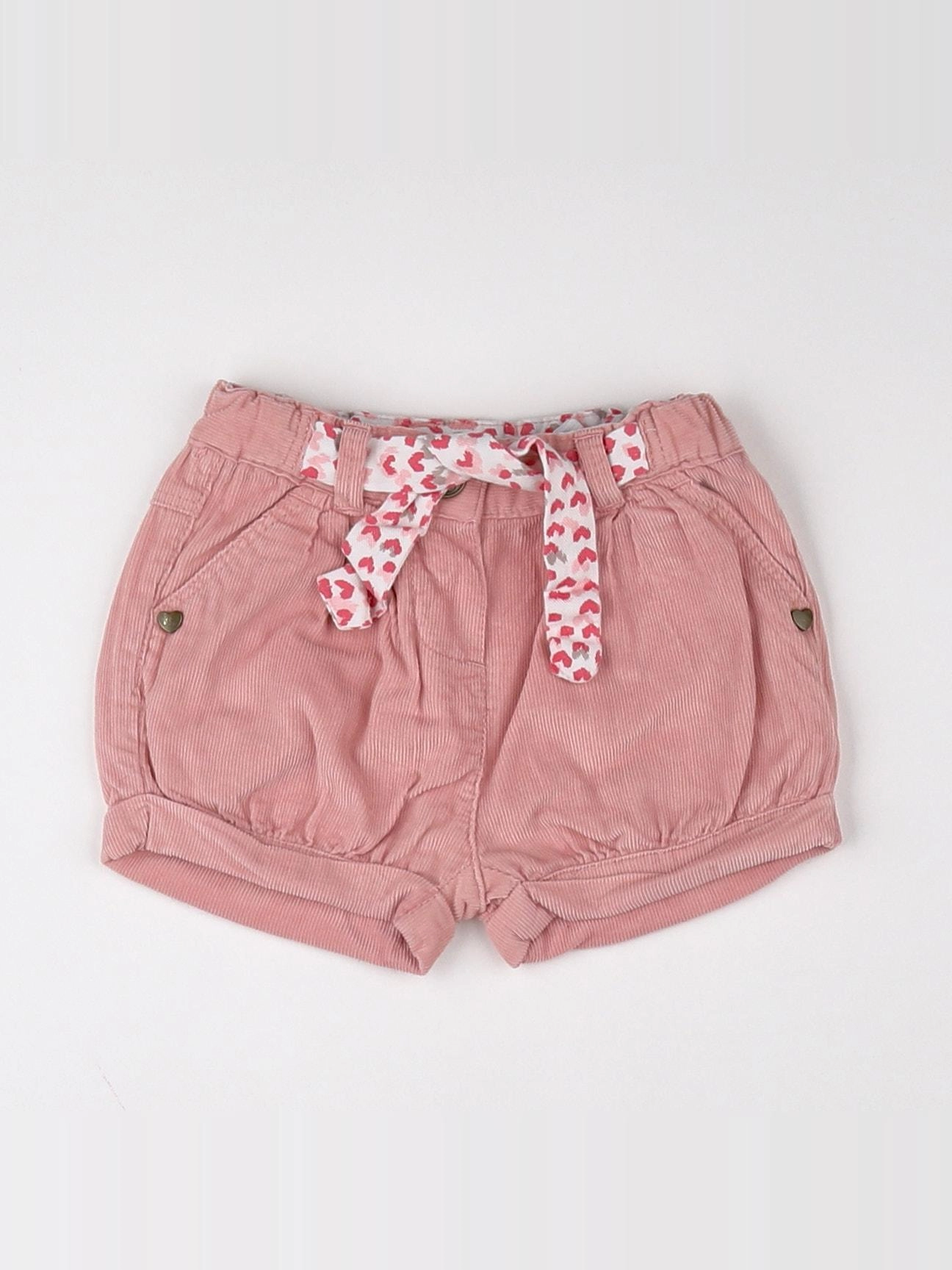 Tape à l'oeil - short rose - 3 mois