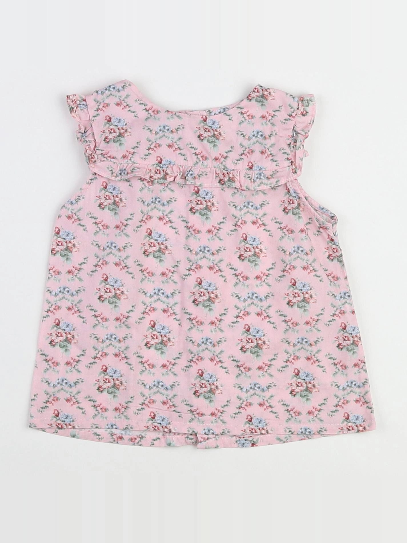Lola Palacios - blouse rose - 2 ans