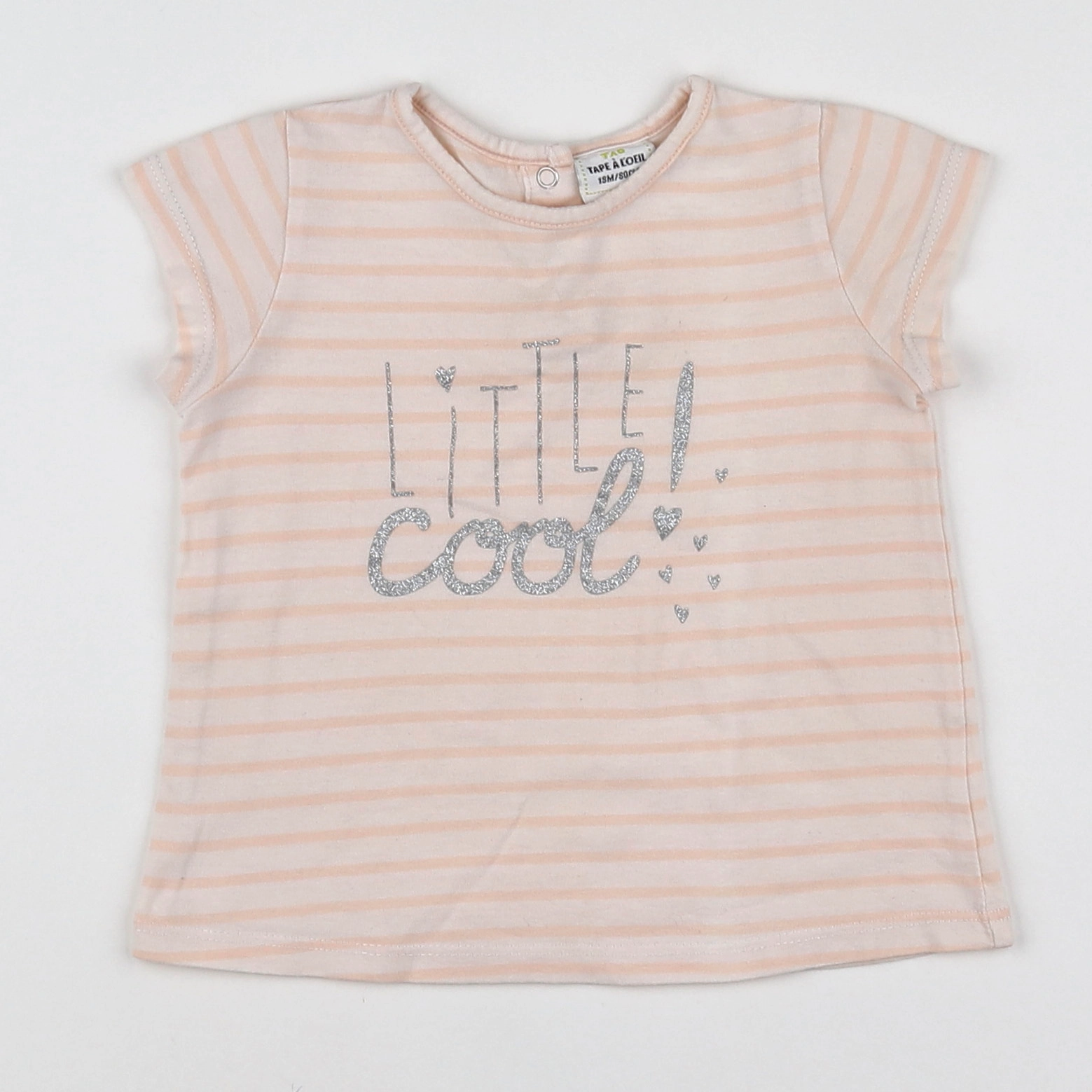 Tape à l'oeil - tee-shirt rose - 18 mois