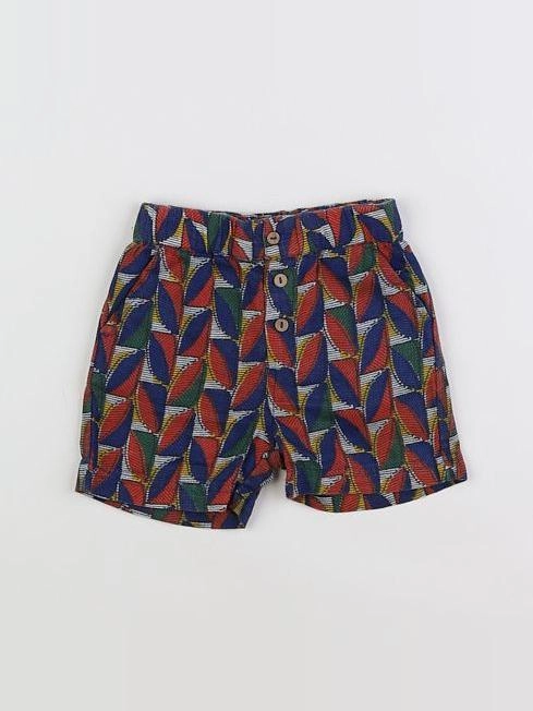 Boutchou - short multicolore - 6 mois