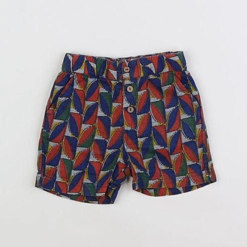 Boutchou - short multicolore - 6 mois