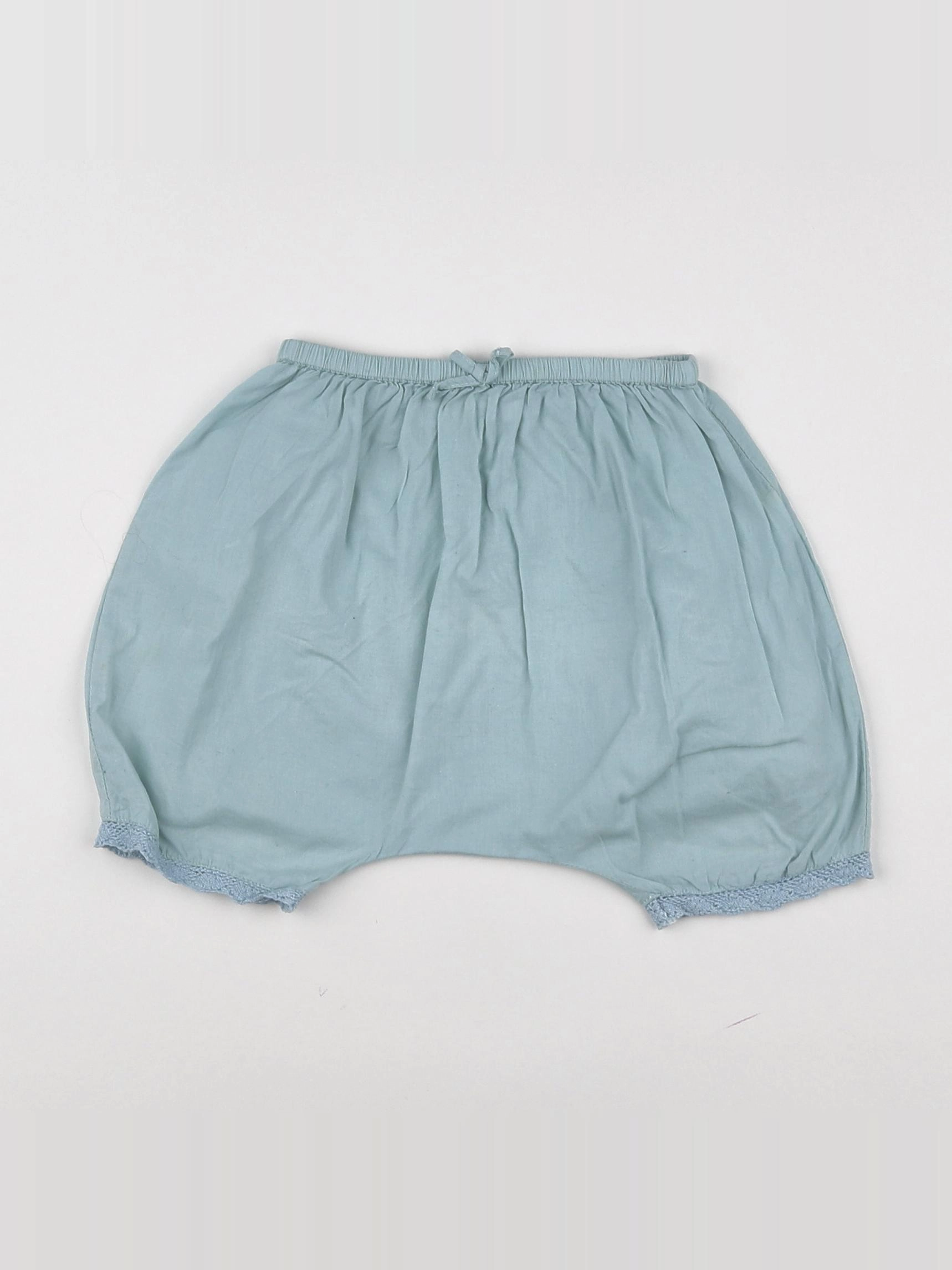 Boutchou - short bleu - 6 mois