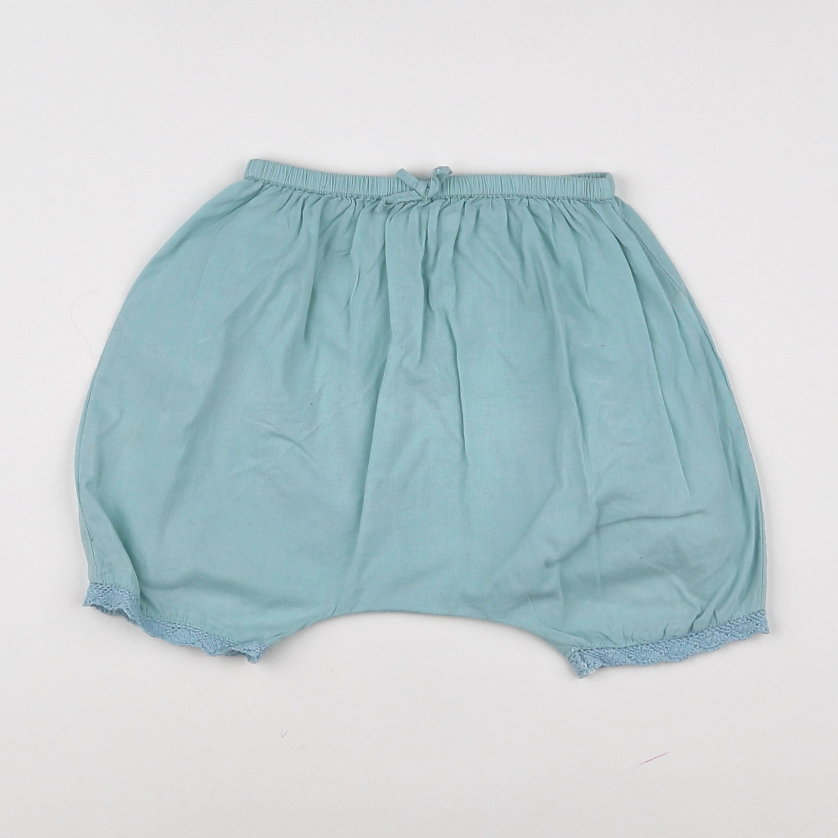 Boutchou - short bleu - 6 mois