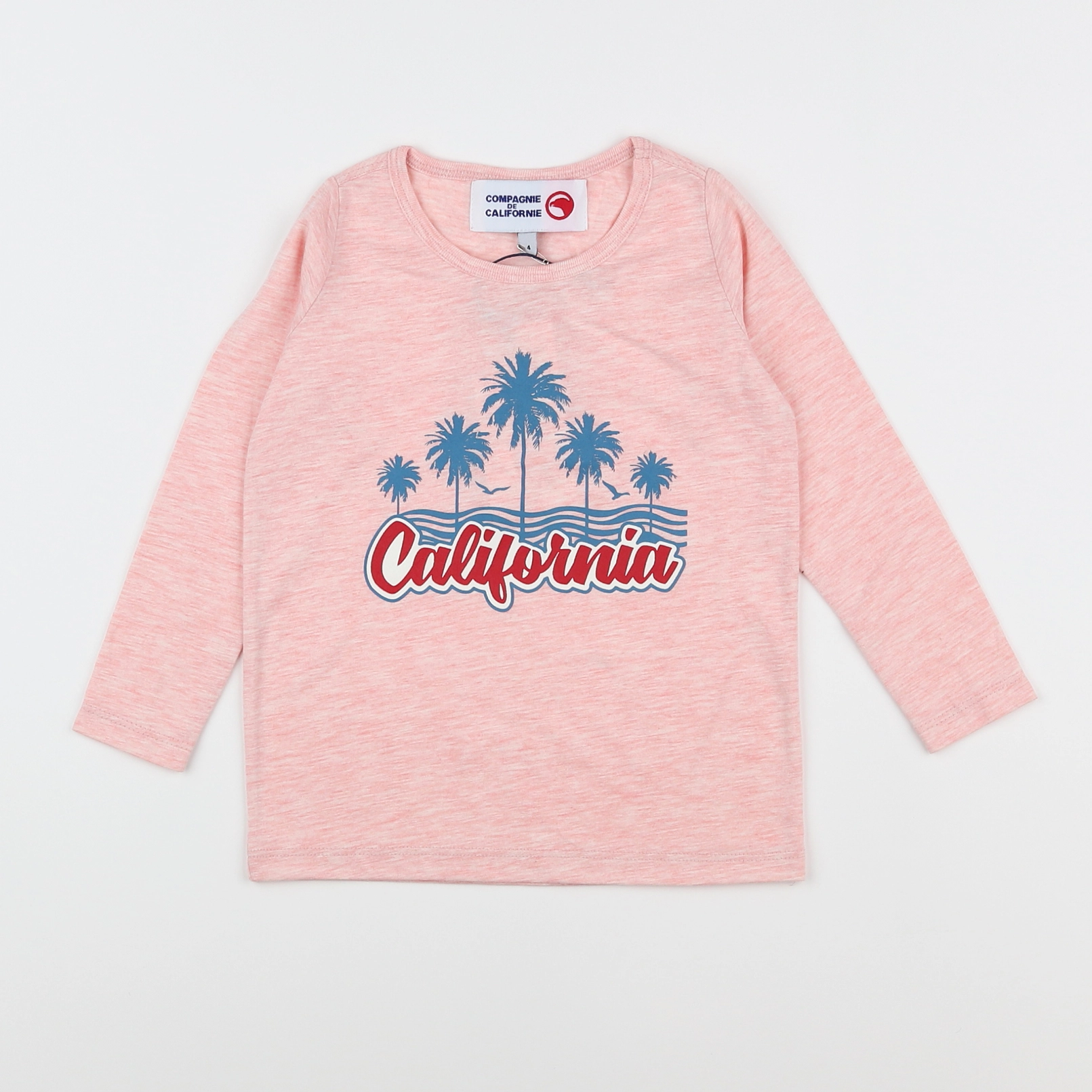 Compagnie de californie - tee-shirt rose (état neuf) - 10 ans