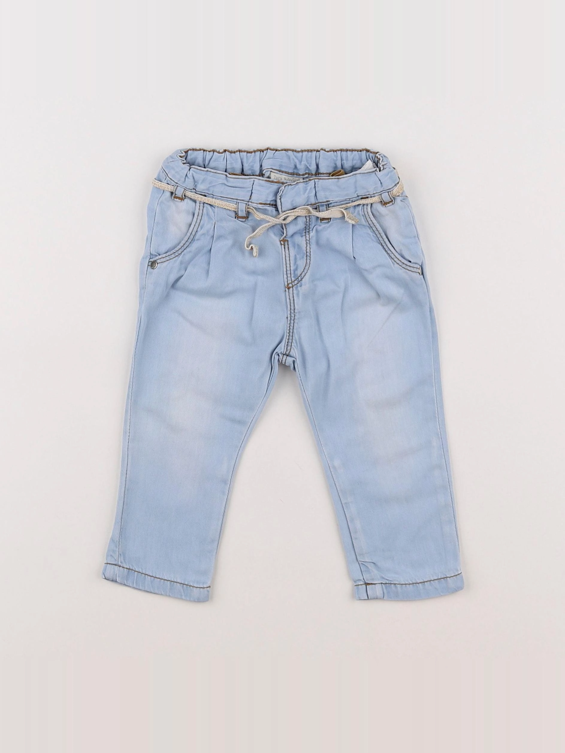 Zara - pantalon bleu - 3/6 mois