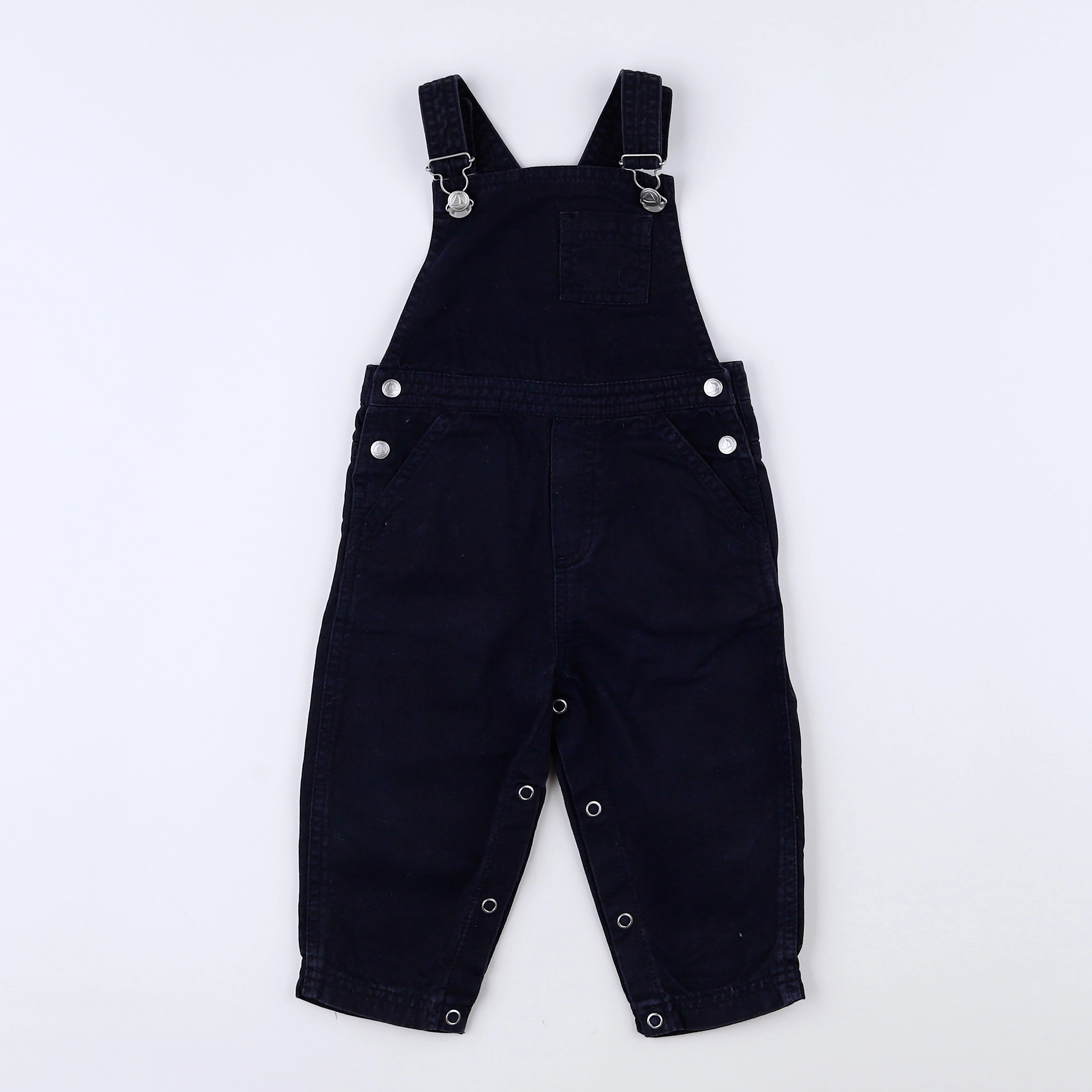 Petit Bateau - salopette bleu - 12 mois