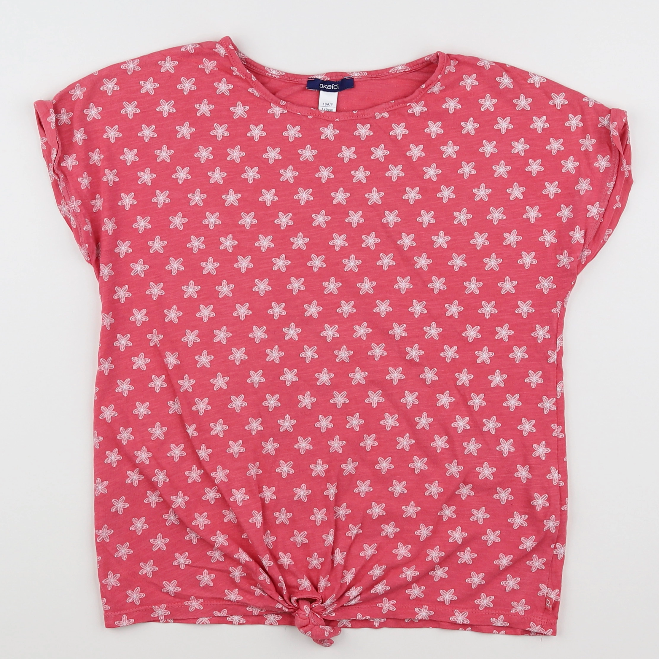 Okaidi - tee-shirt rose - 10 ans