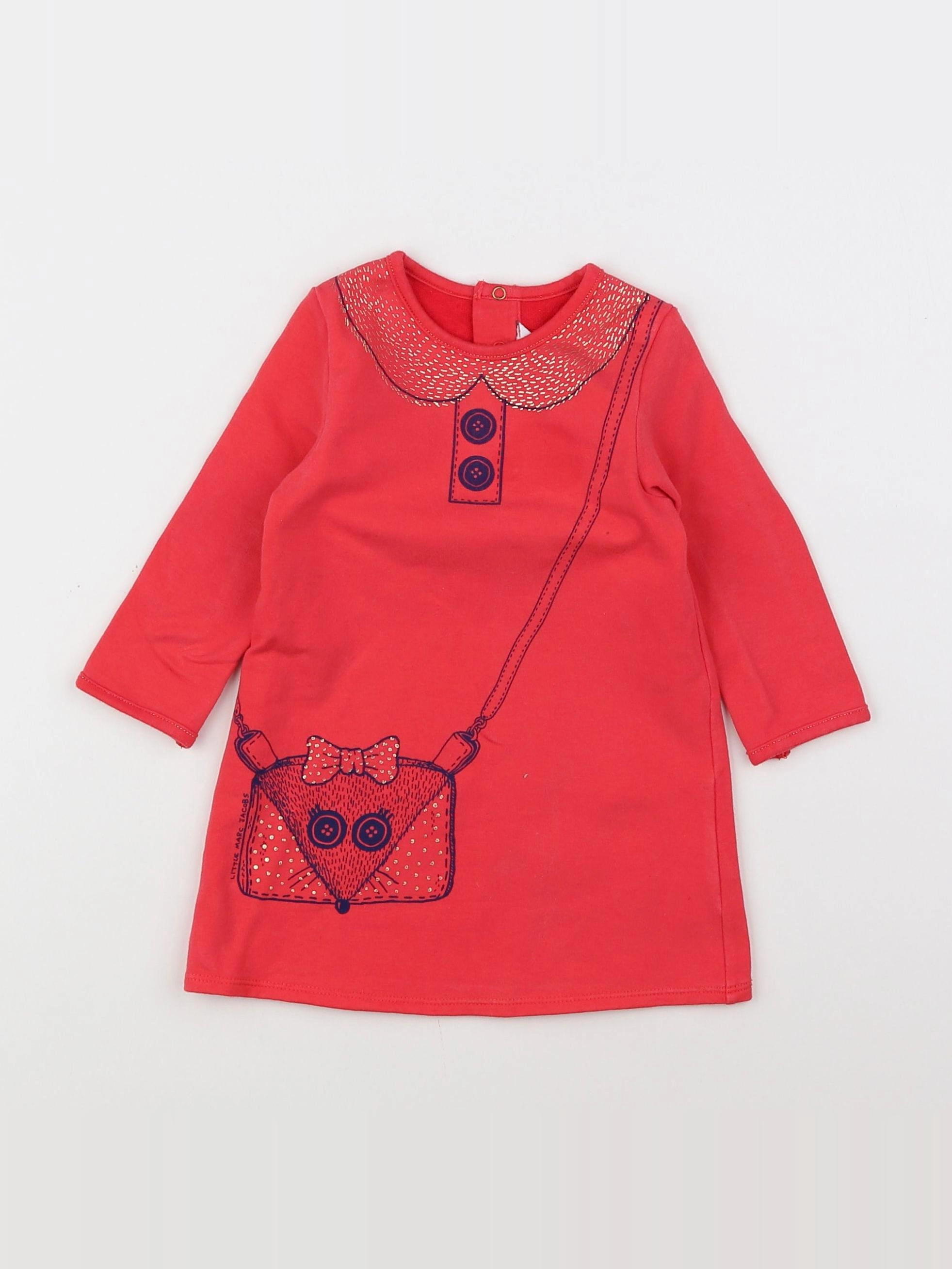 Little marc jacobs - robe rose - 12 mois
