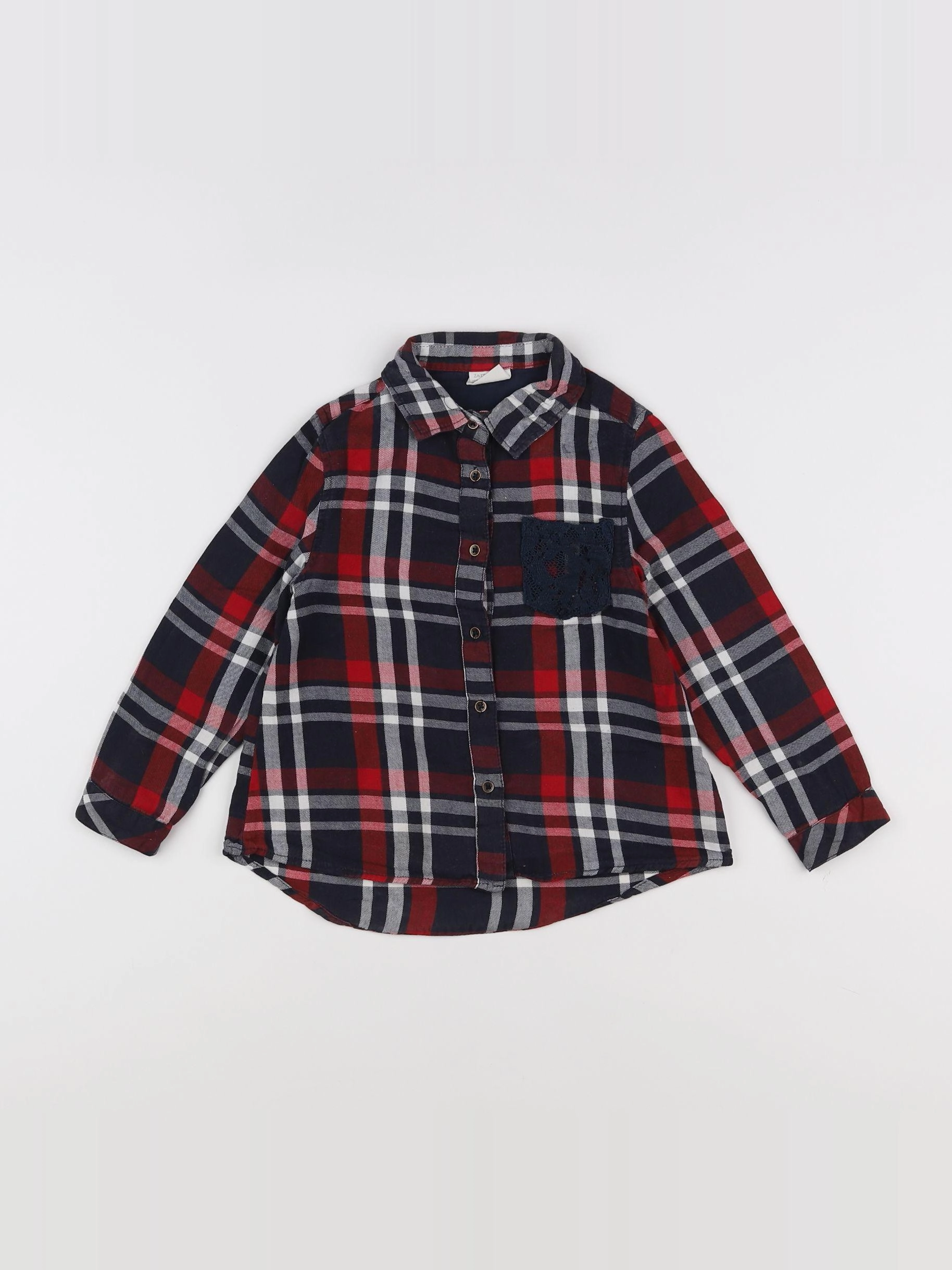 Zara - chemise bleu - 3/4 ans
