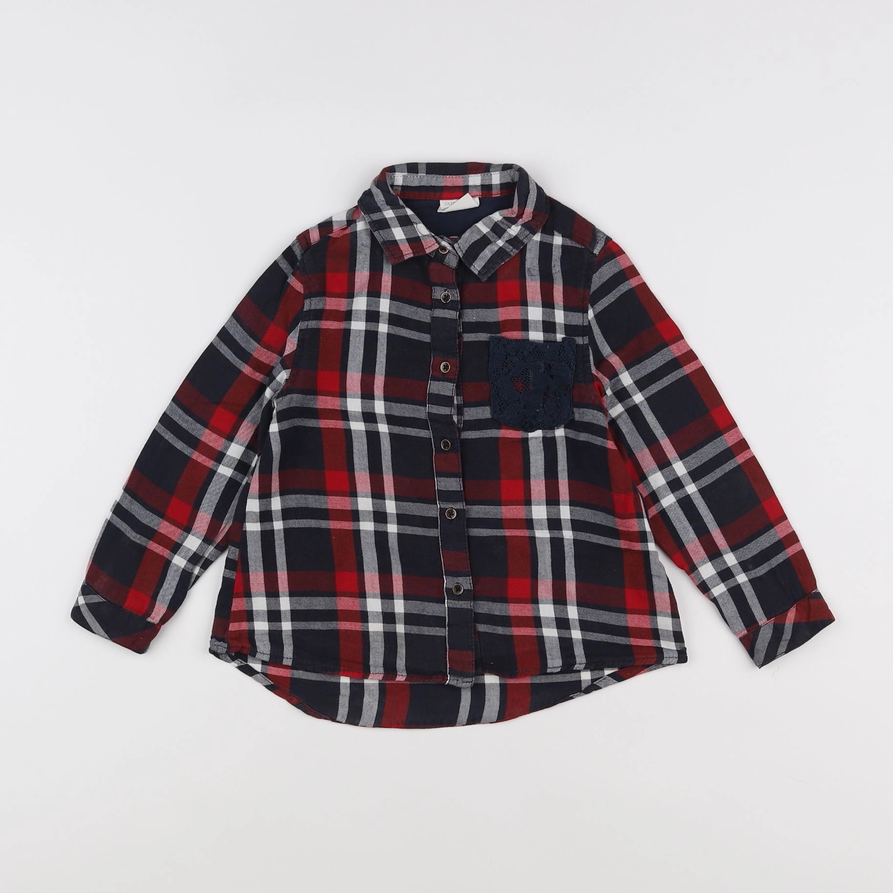 Zara - chemise bleu - 3/4 ans