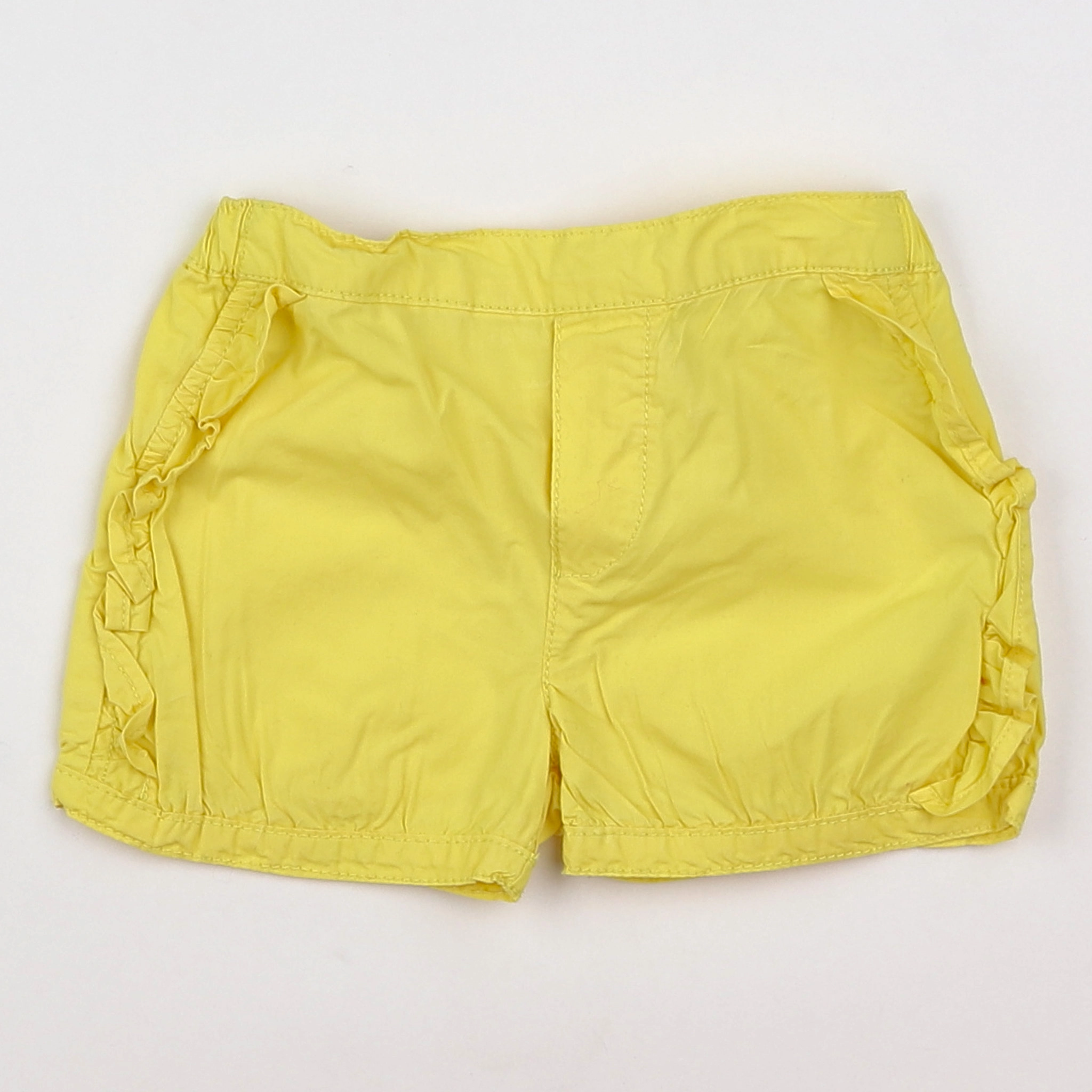 Vertbaudet - short jaune - 18 mois