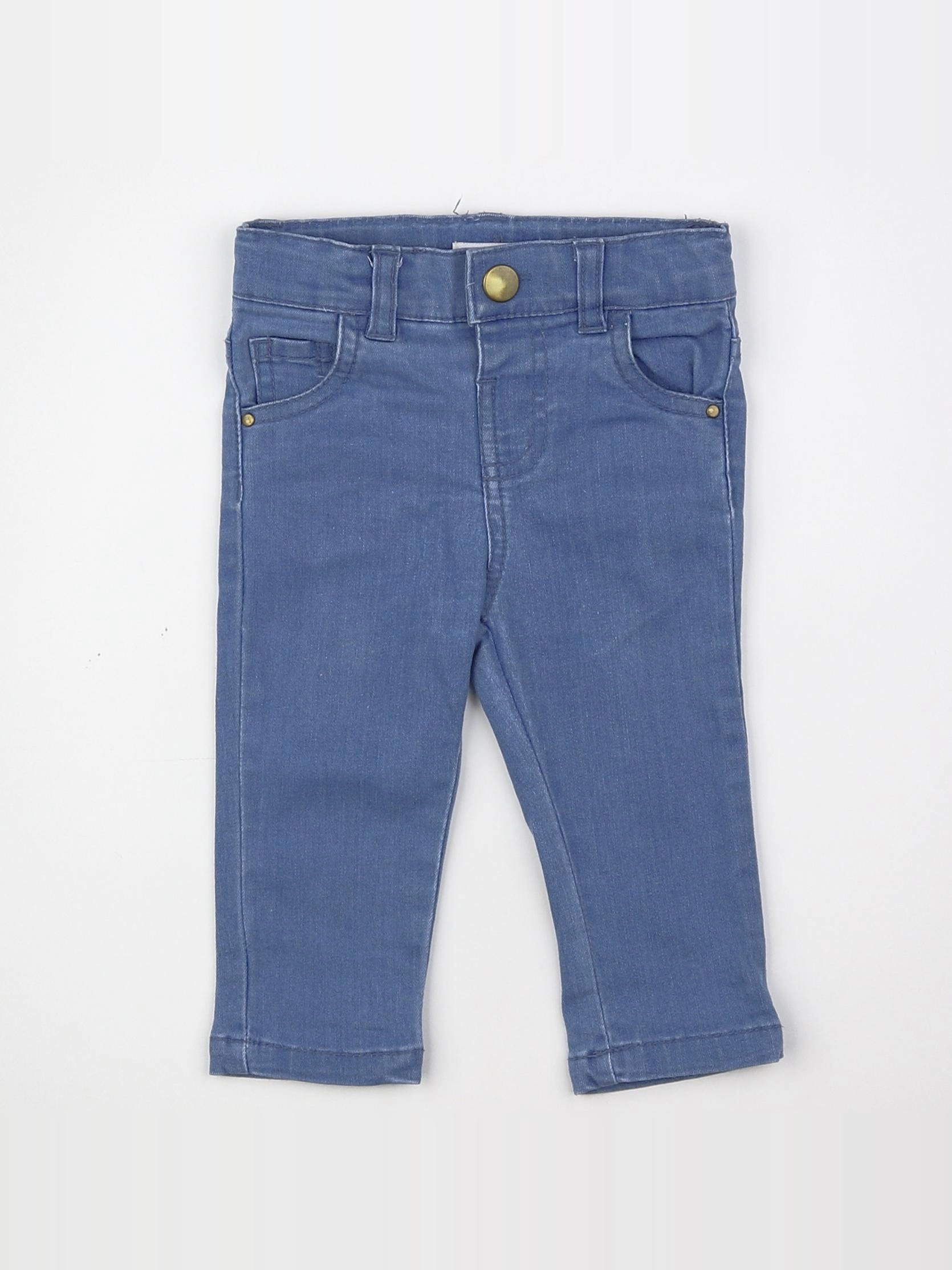 La Redoute - pantalon bleu - 6 mois