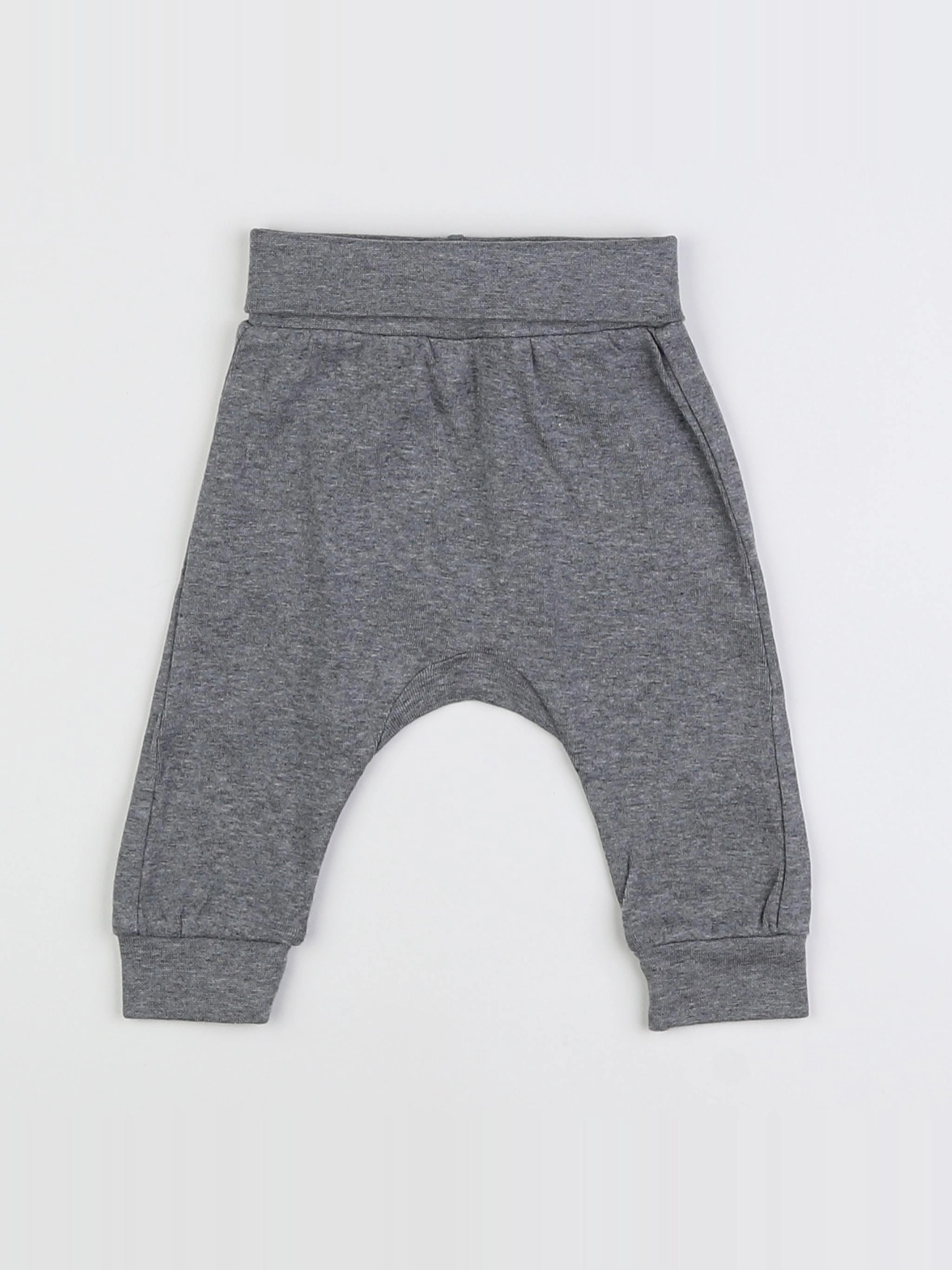H&M - sarouel gris - 3 mois