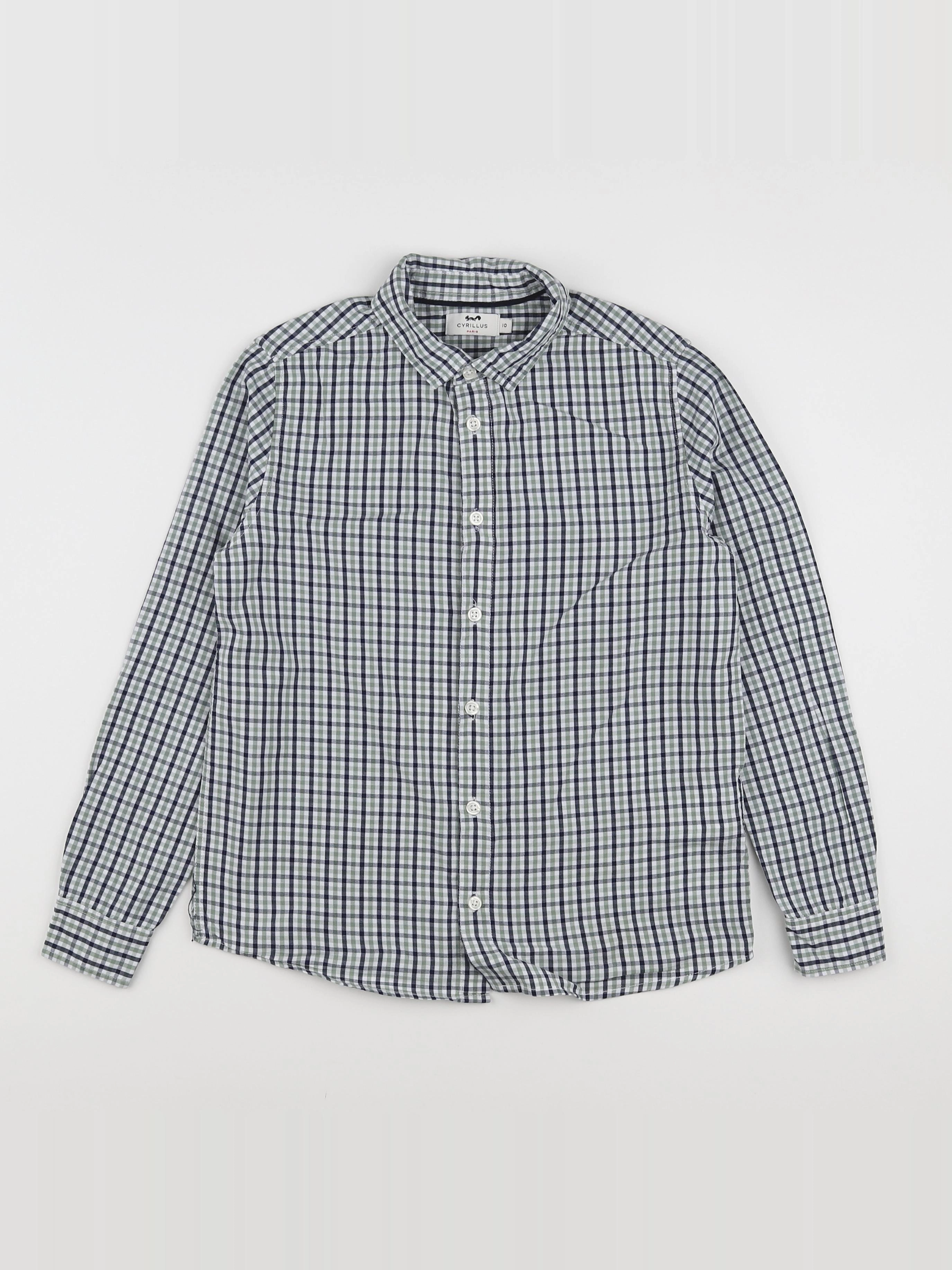 Cyrillus - chemise multicolore - 10 ans