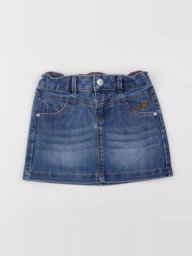 Okaidi - jupe bleu - 4 ans