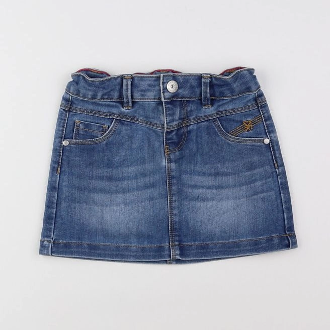 Okaidi - jupe bleu - 4 ans