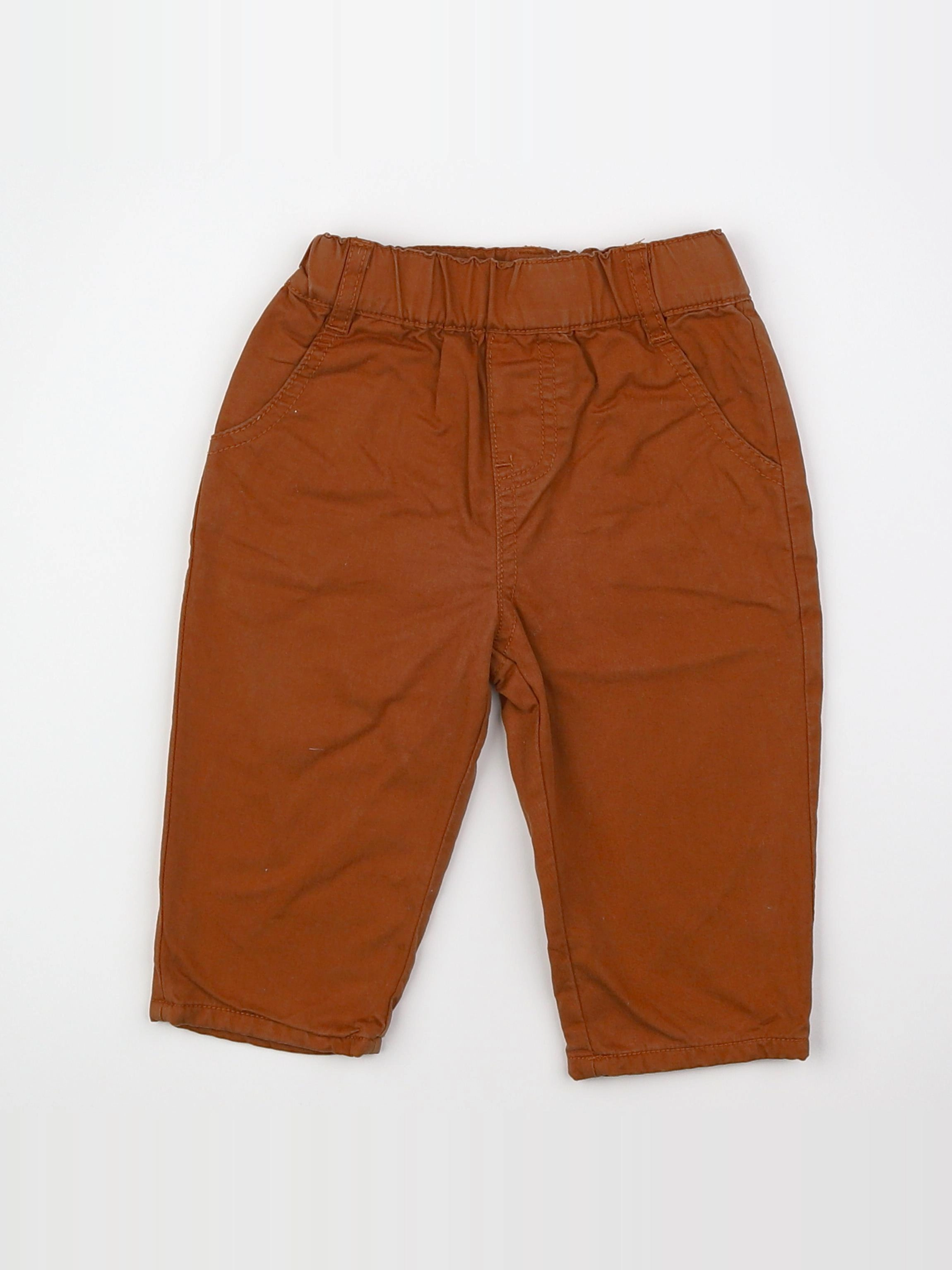 Boutchou - pantalon marron - 6 mois