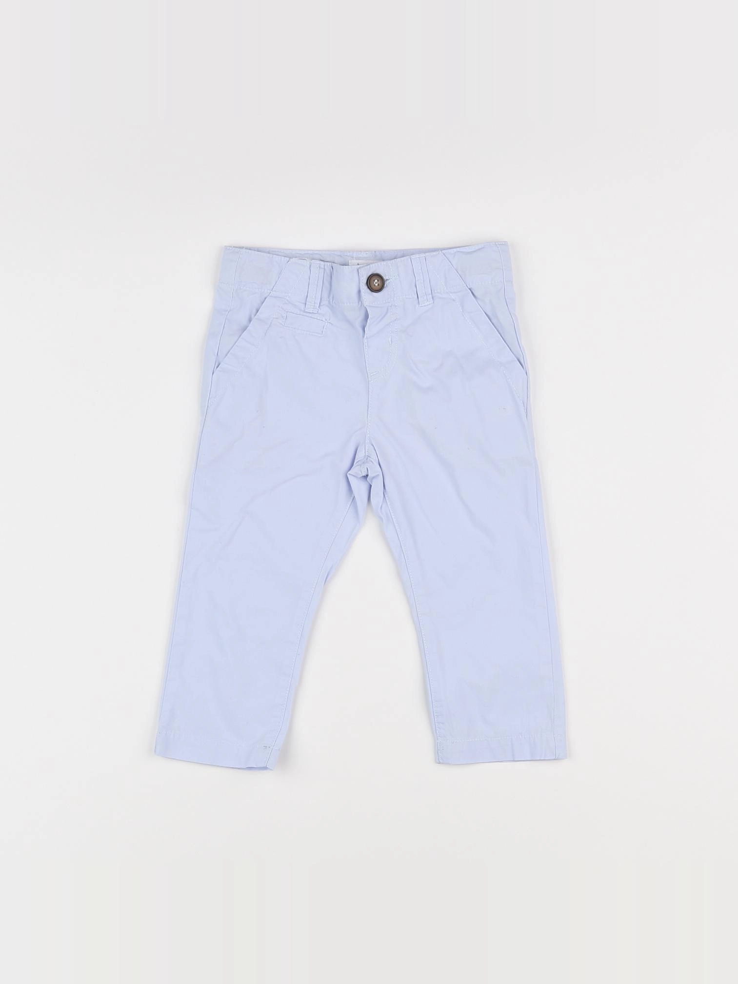Boutchou - pantalon bleu - 9 mois