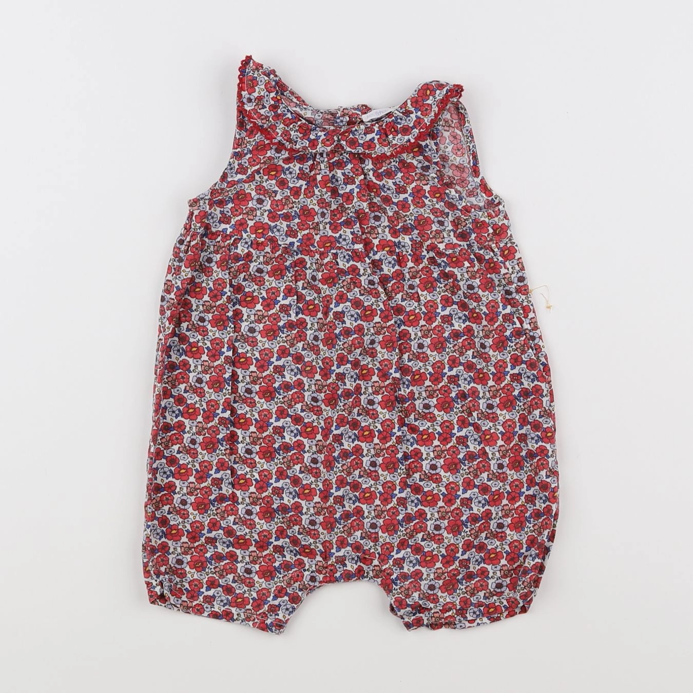 Boutchou - combinaison rouge - 6 mois