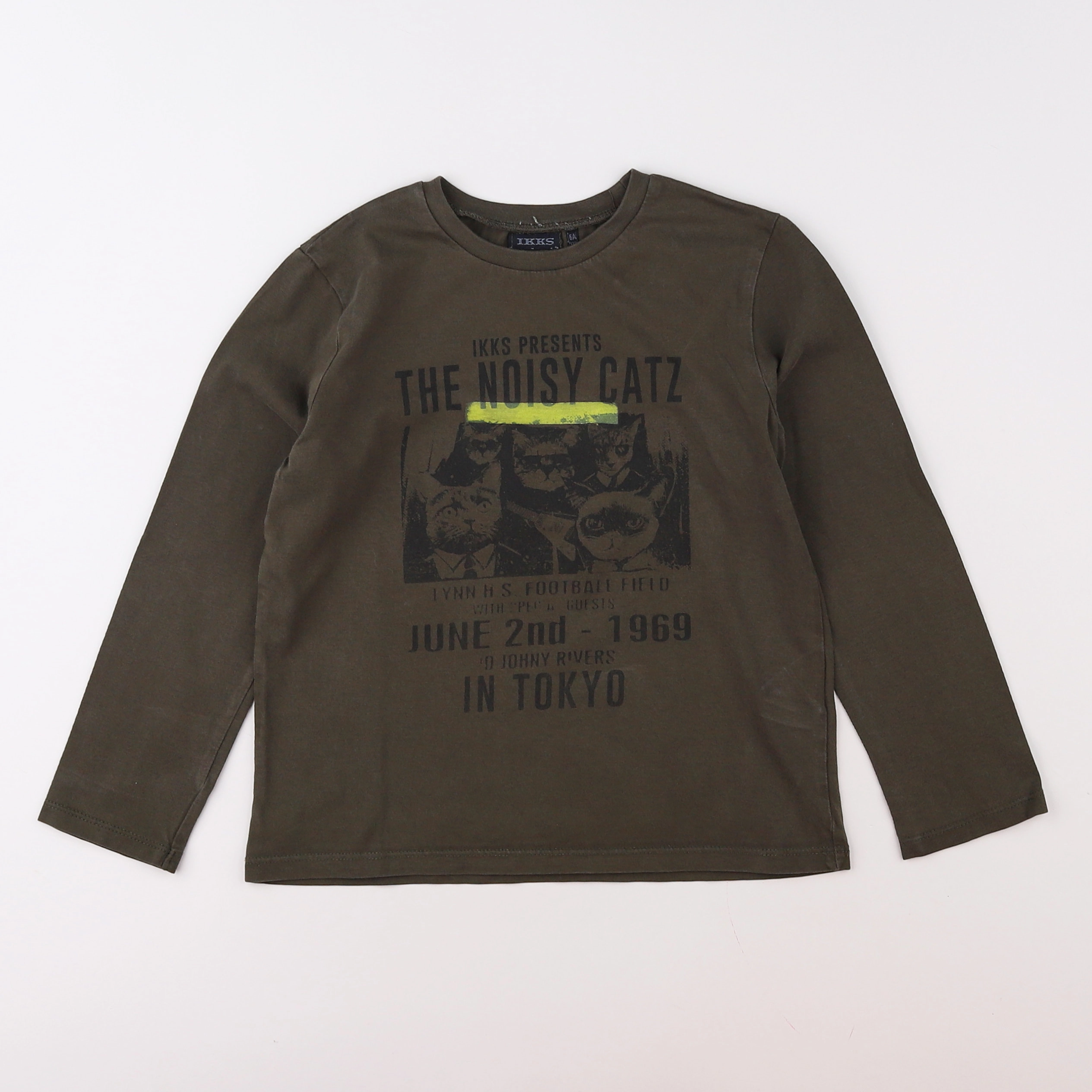IKKS - tee-shirt marron - 6 ans
